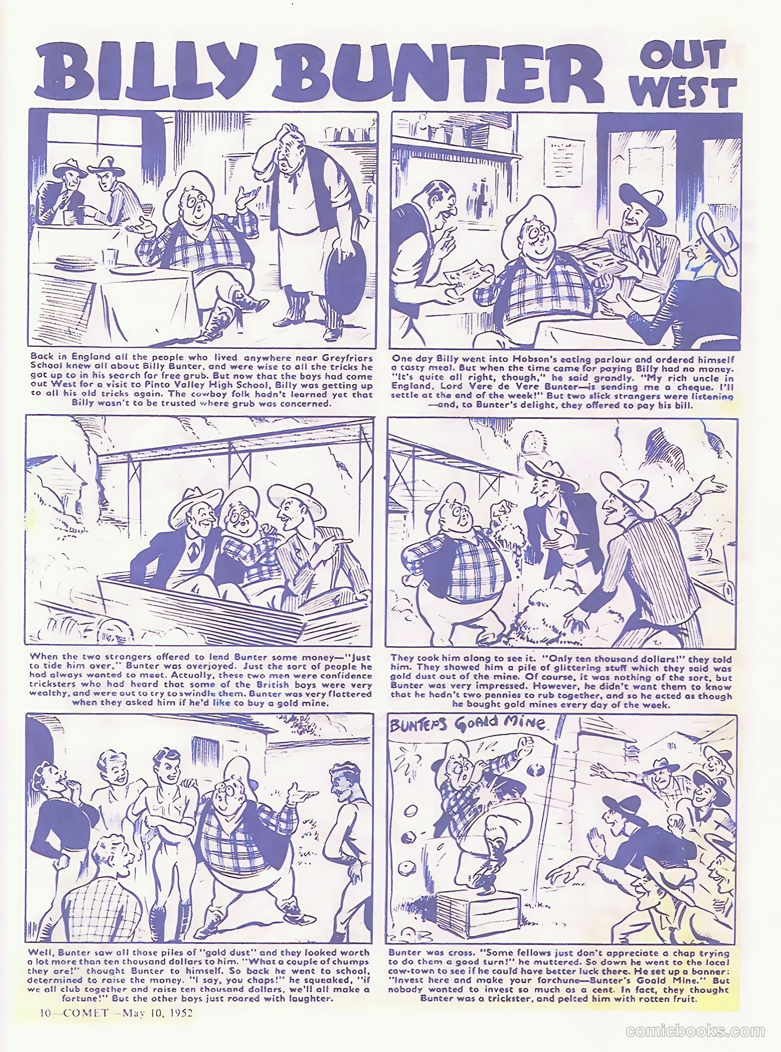Comet #199 (1952) — page 10 of 20
