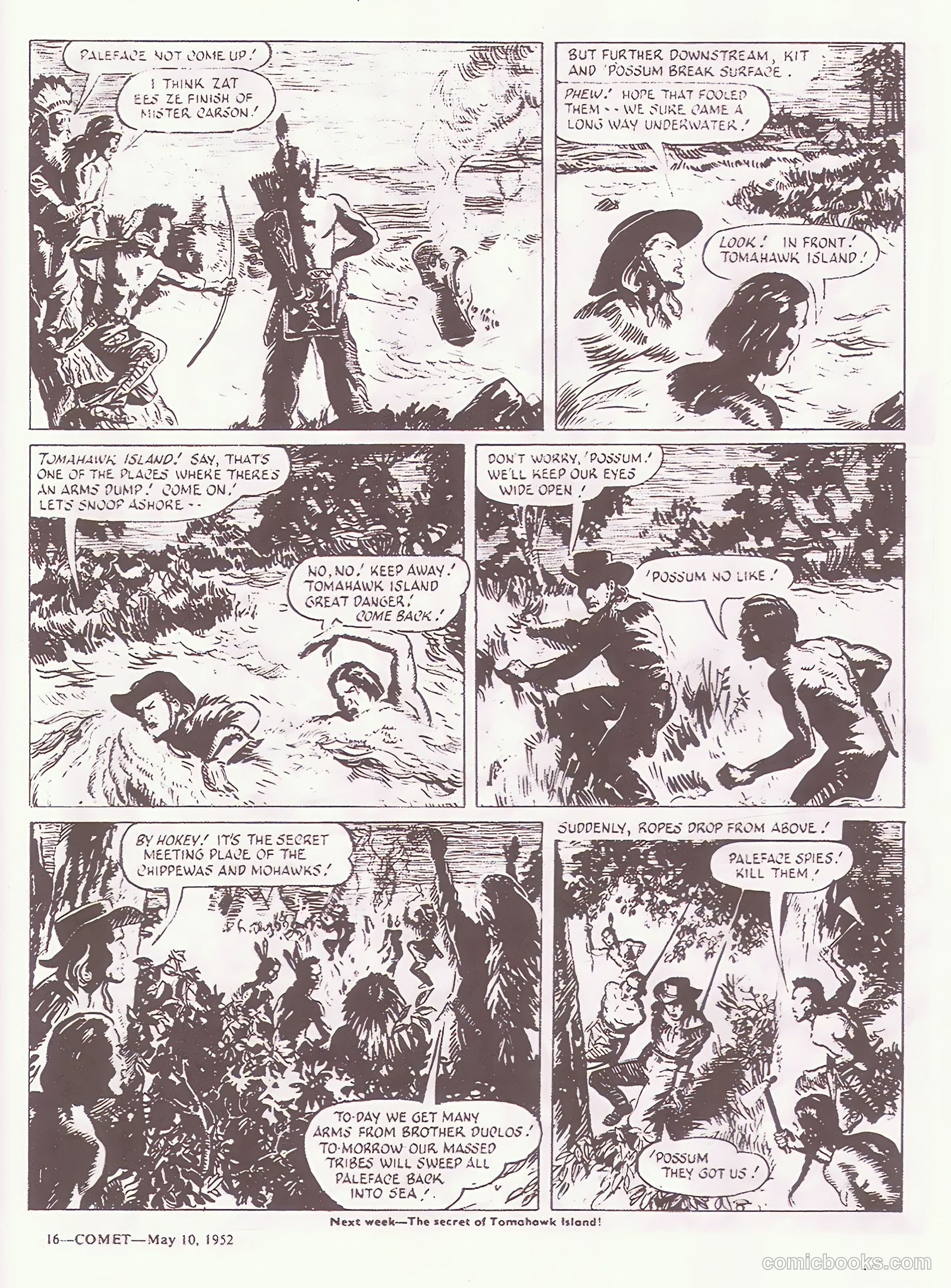 Comet #199 (1952) — page 16 of 20
