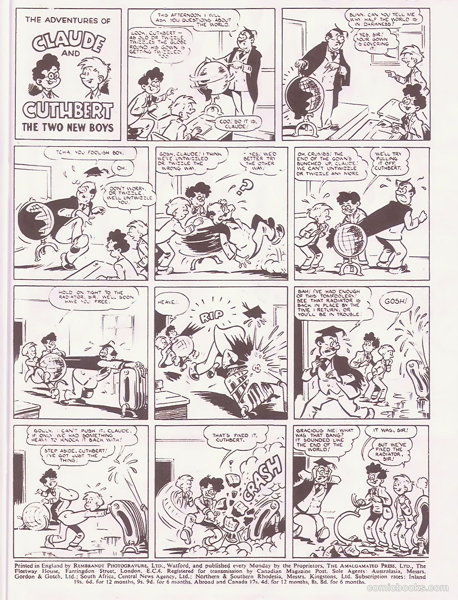 Comet #199 (1952) — page 19 of 20