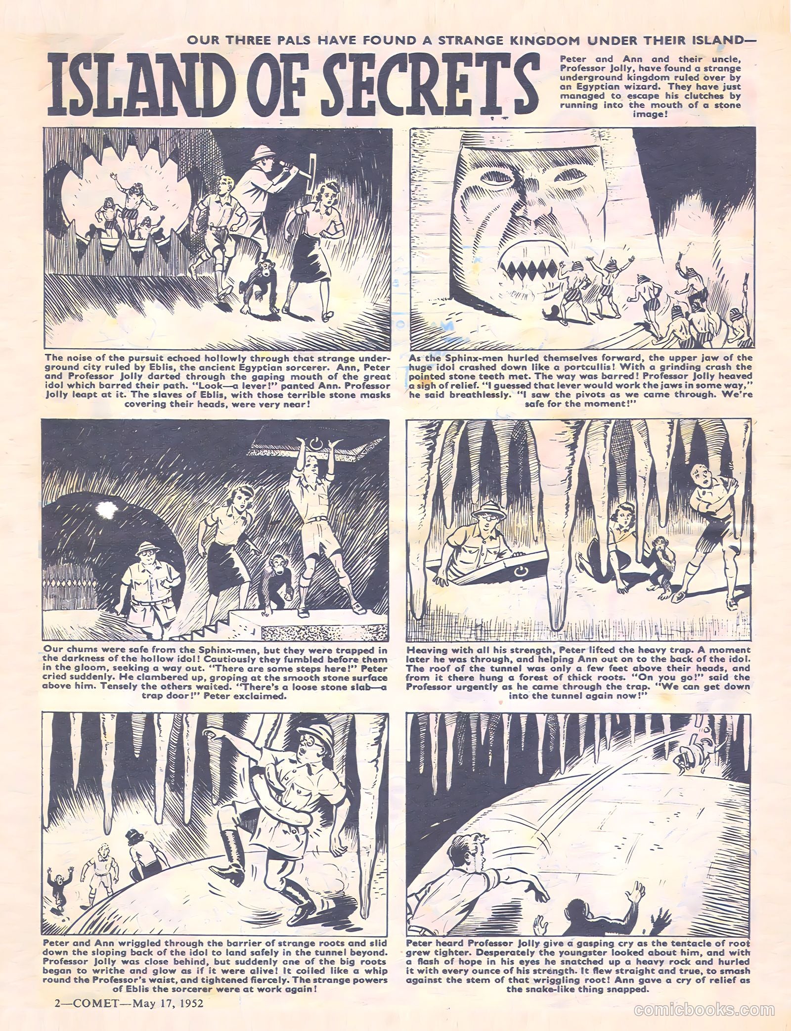 Comet #200 (1952) — page 2 of 20