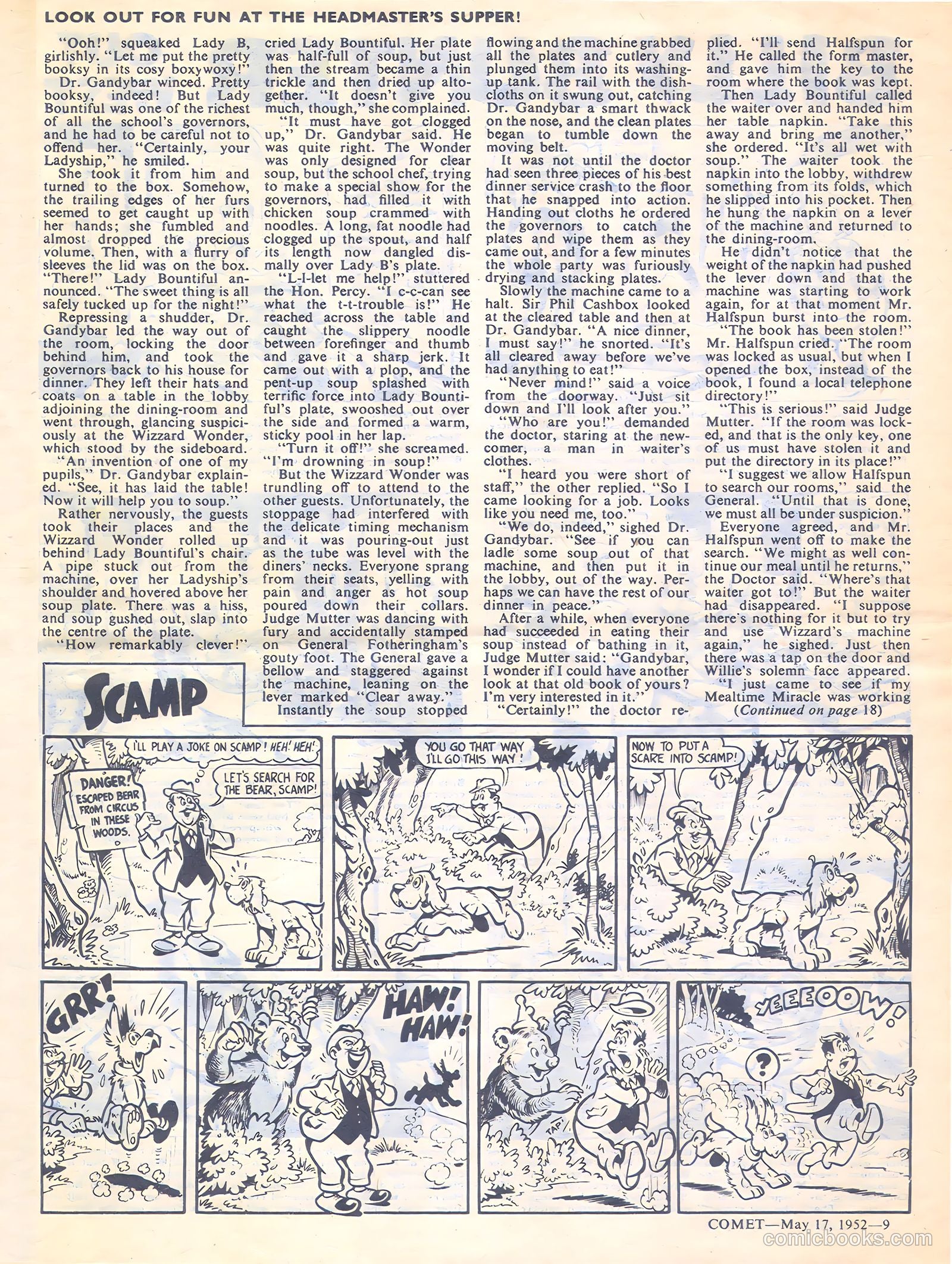 Comet #200 (1952) — page 9 of 20