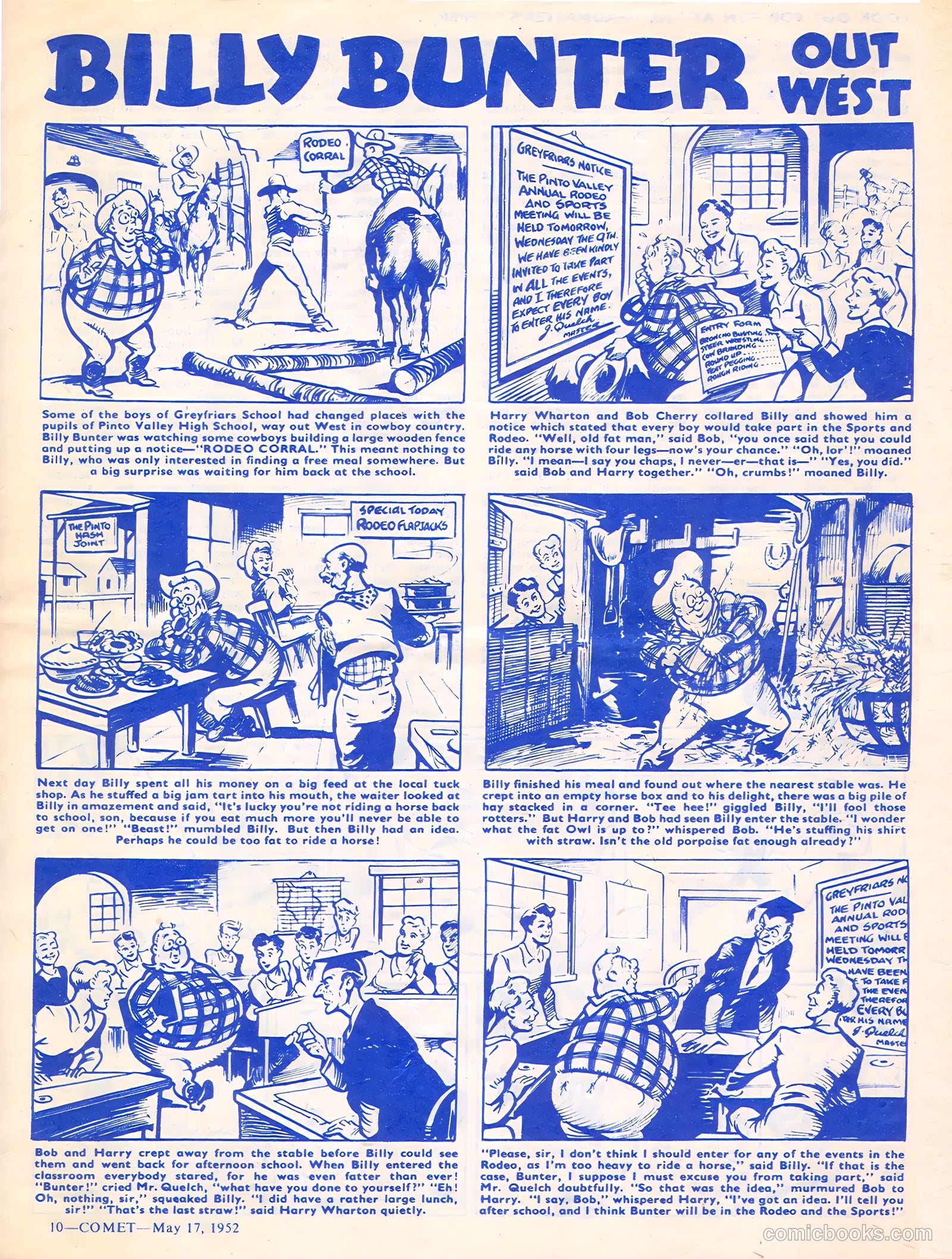 Comet #200 (1952) — page 10 of 20