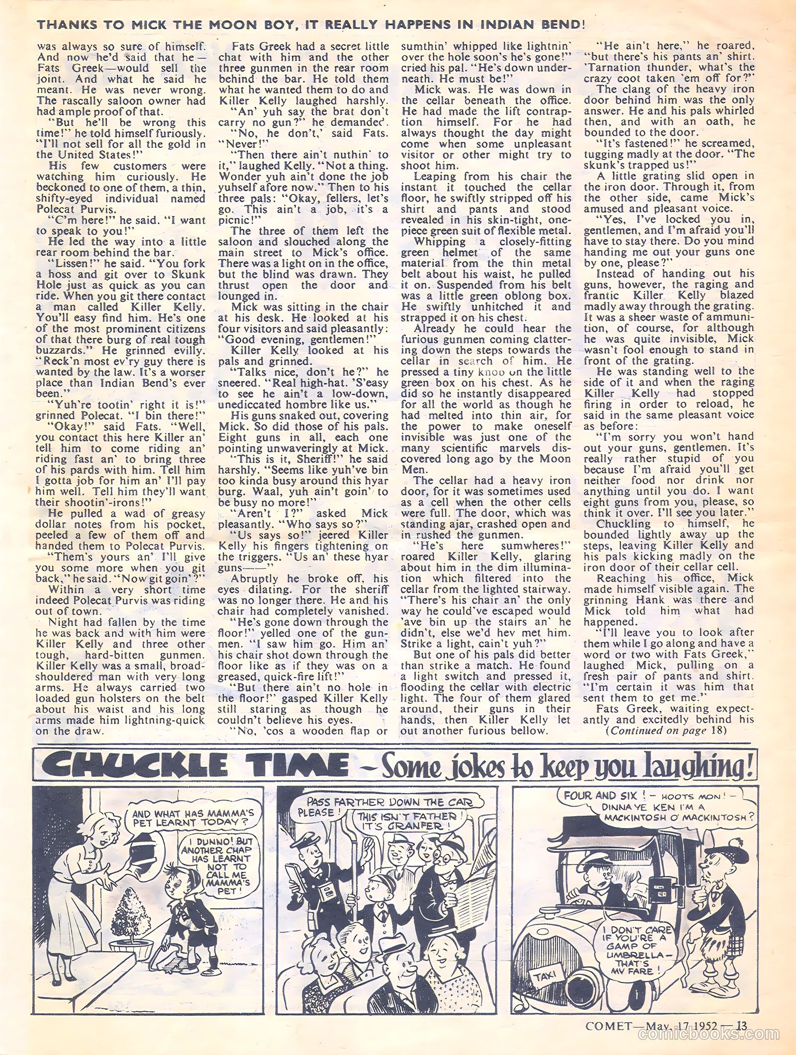 Comet #200 (1952) — page 13 of 20