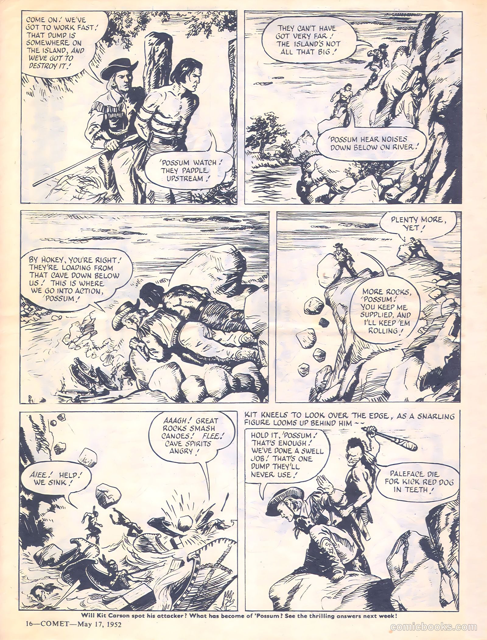 Comet #200 (1952) — page 16 of 20