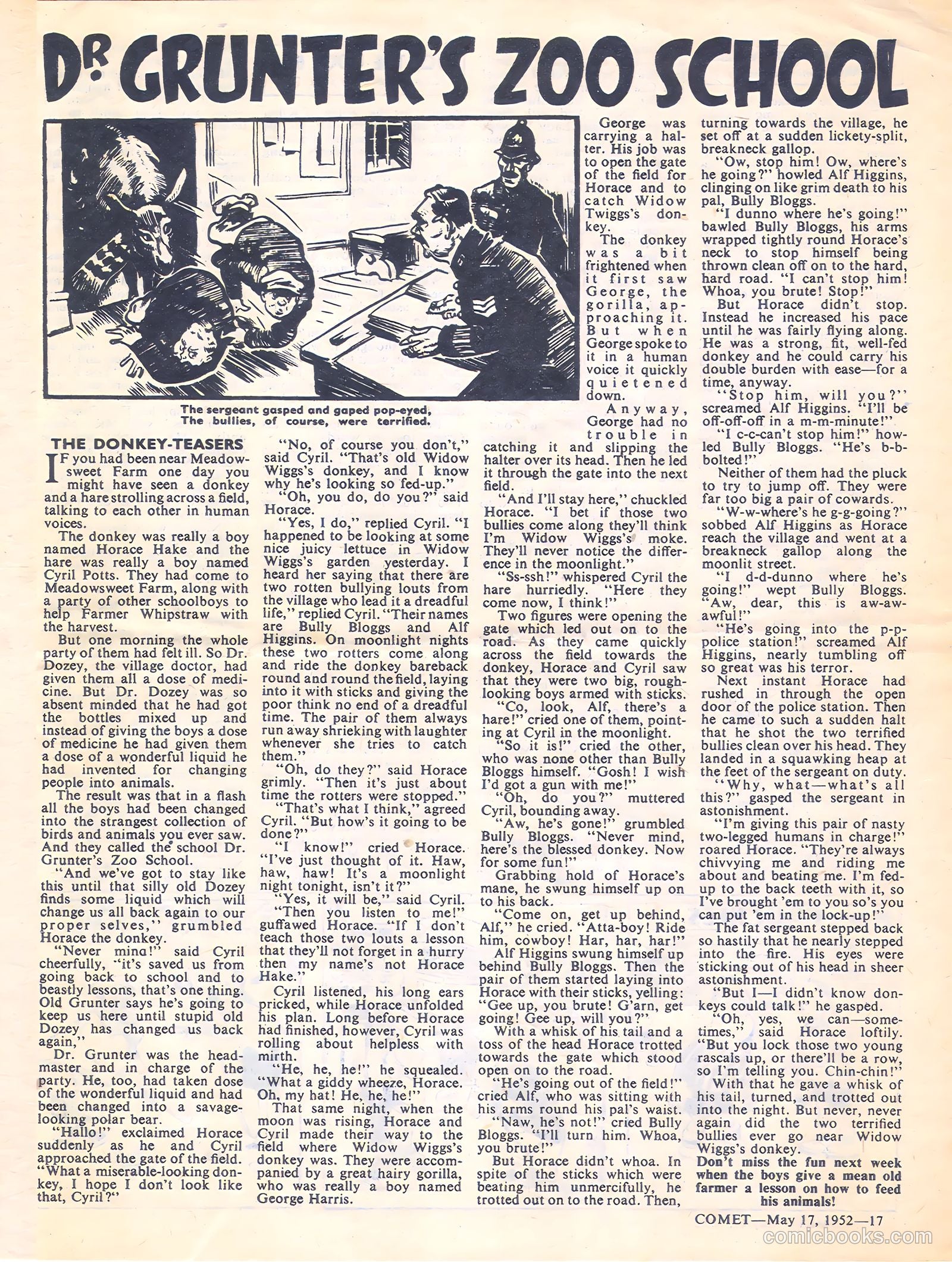 Comet #200 (1952) — page 17 of 20