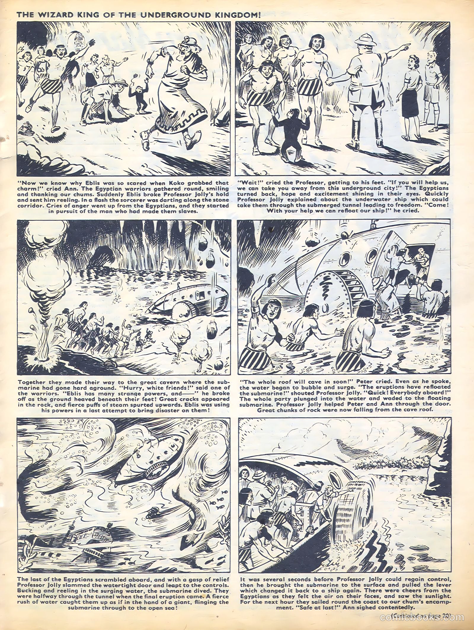 Comet #201 (1952) — page 3 of 20