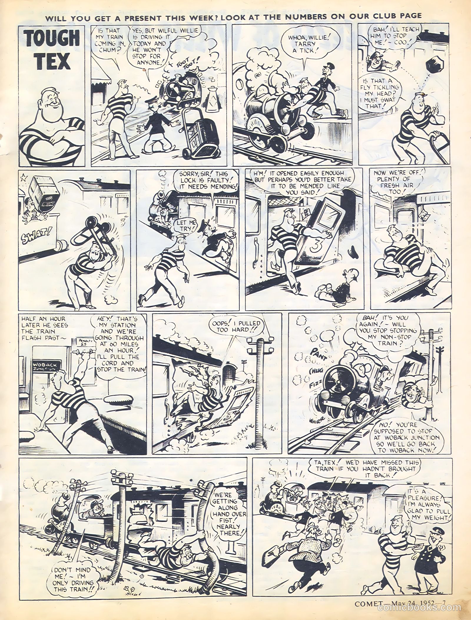 Comet #201 (1952) — page 7 of 20