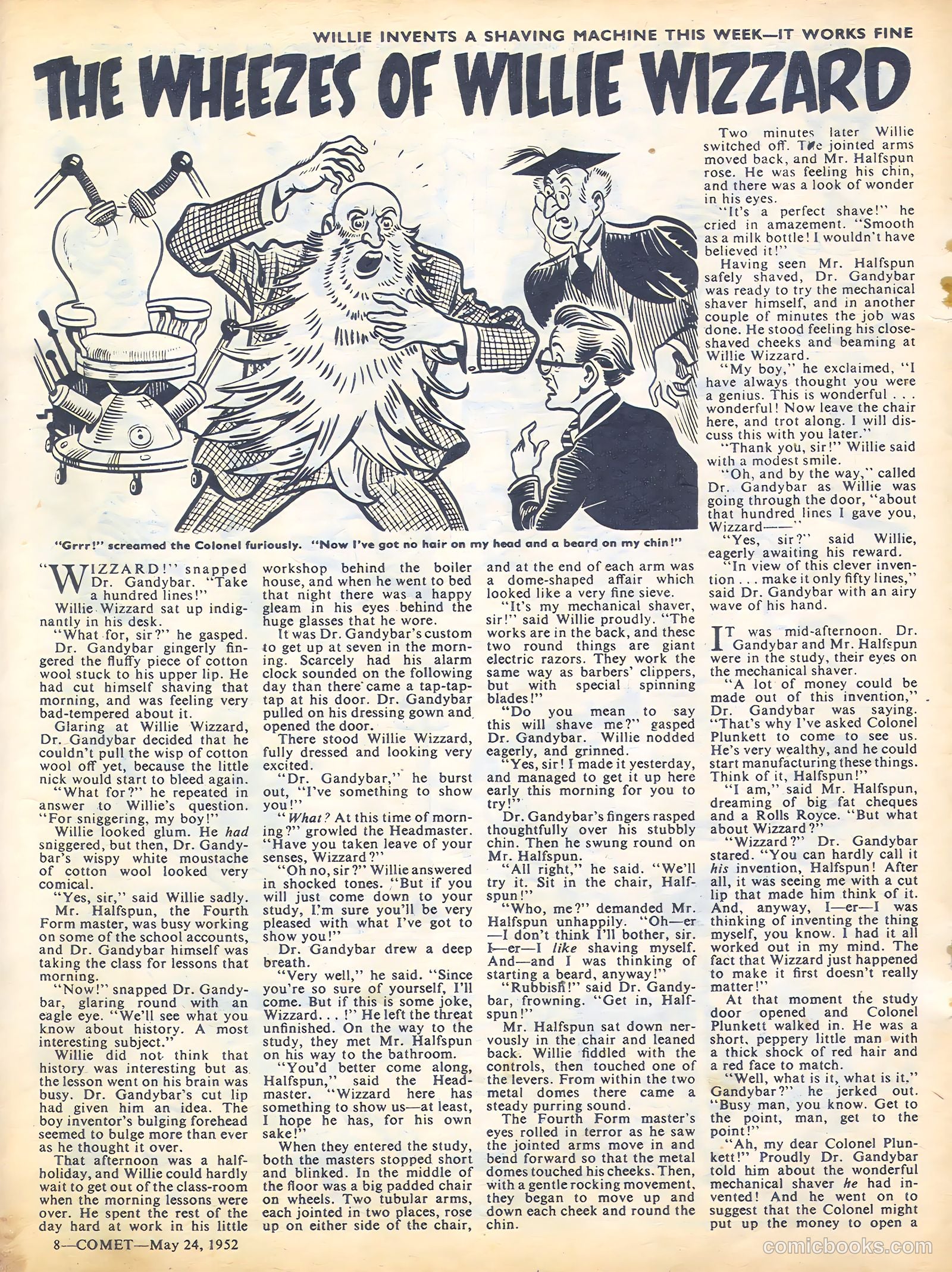 Comet #201 (1952) — page 8 of 20