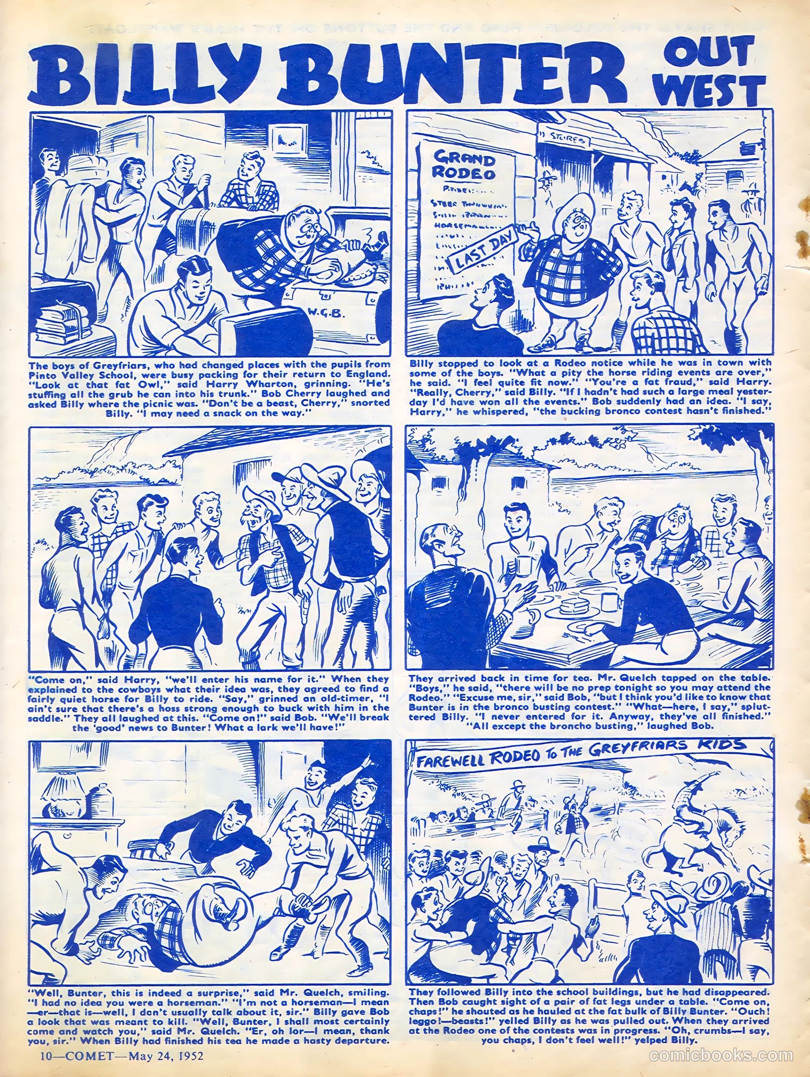 Comet #201 (1952) — page 10 of 20