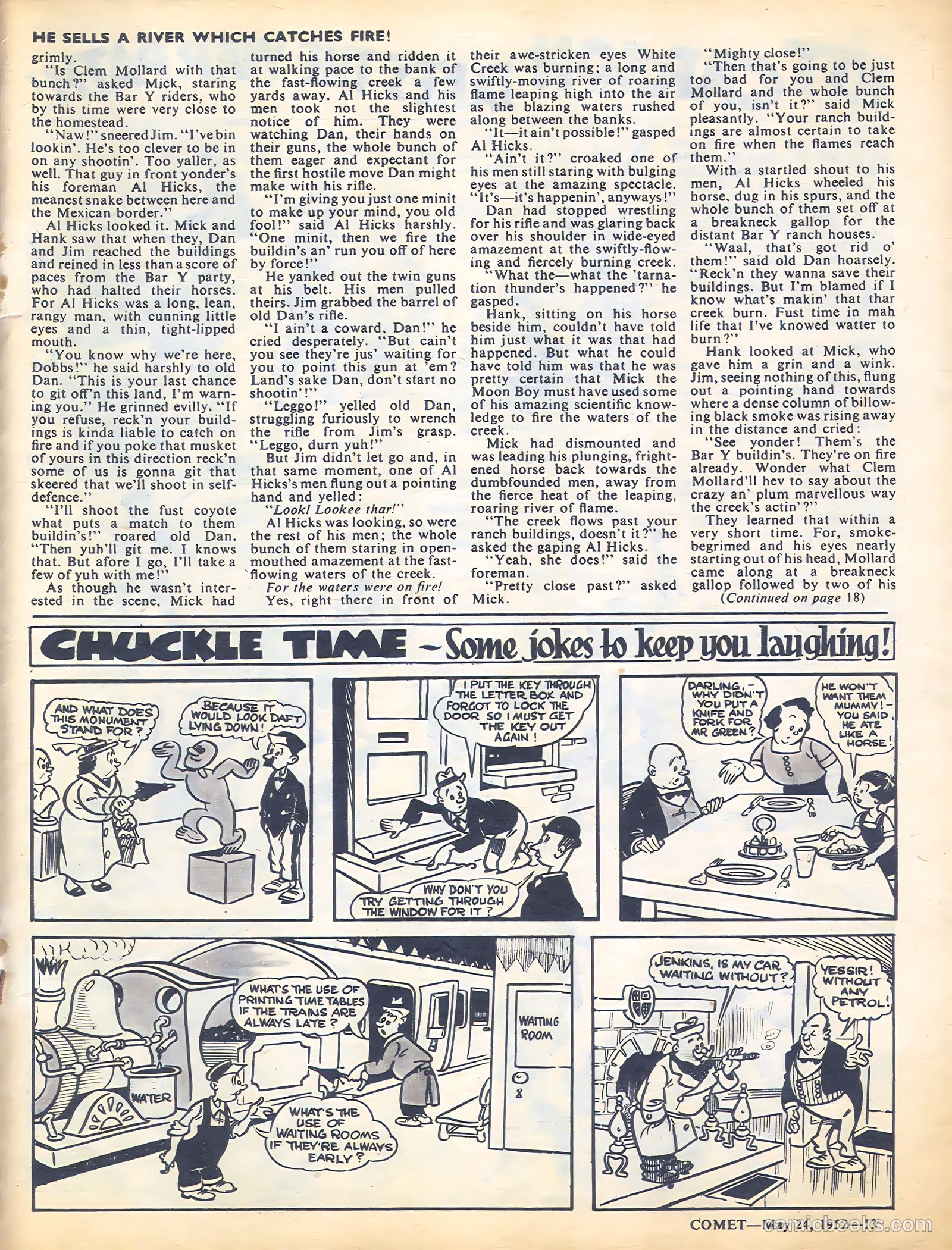Comet #201 (1952) — page 13 of 20