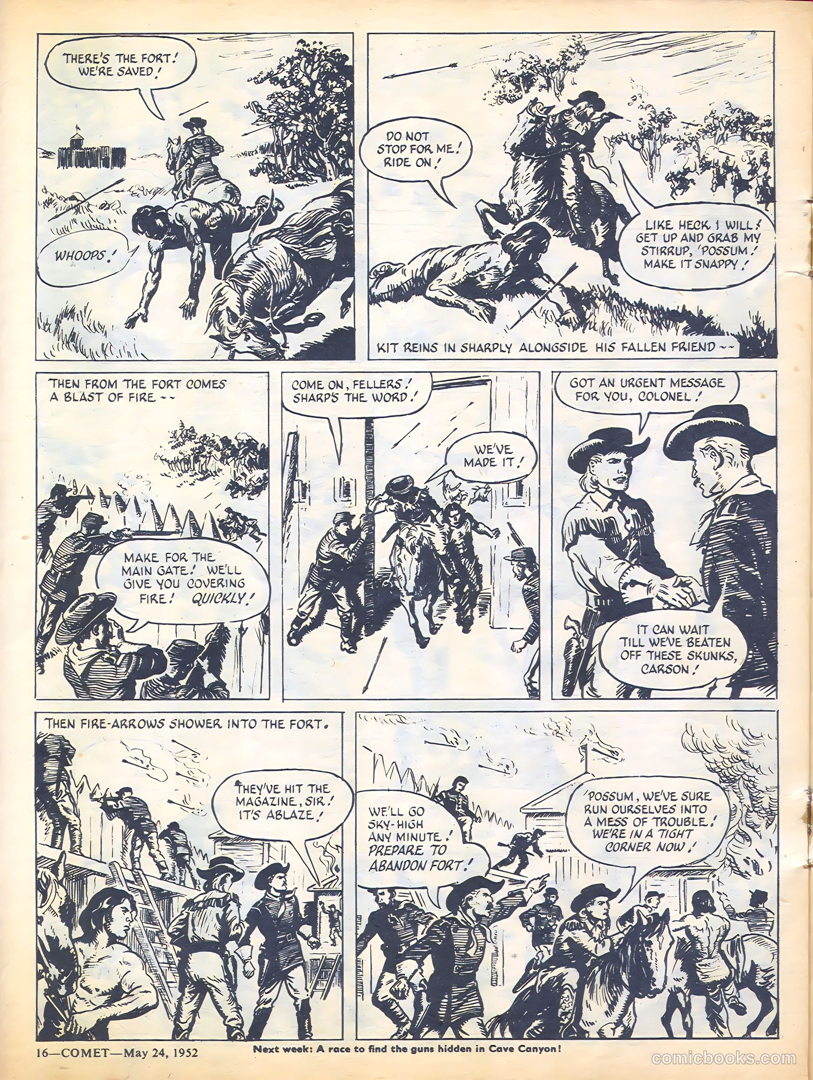 Comet #201 (1952) — page 16 of 20