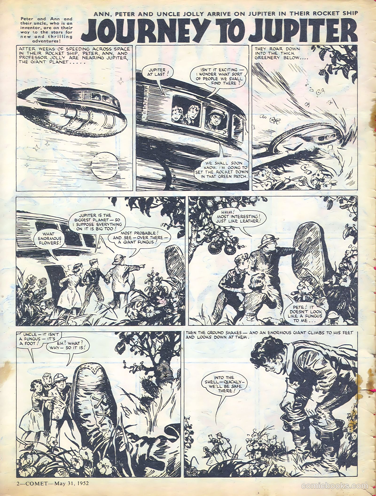 Comet #202 (1952) — page 2 of 20