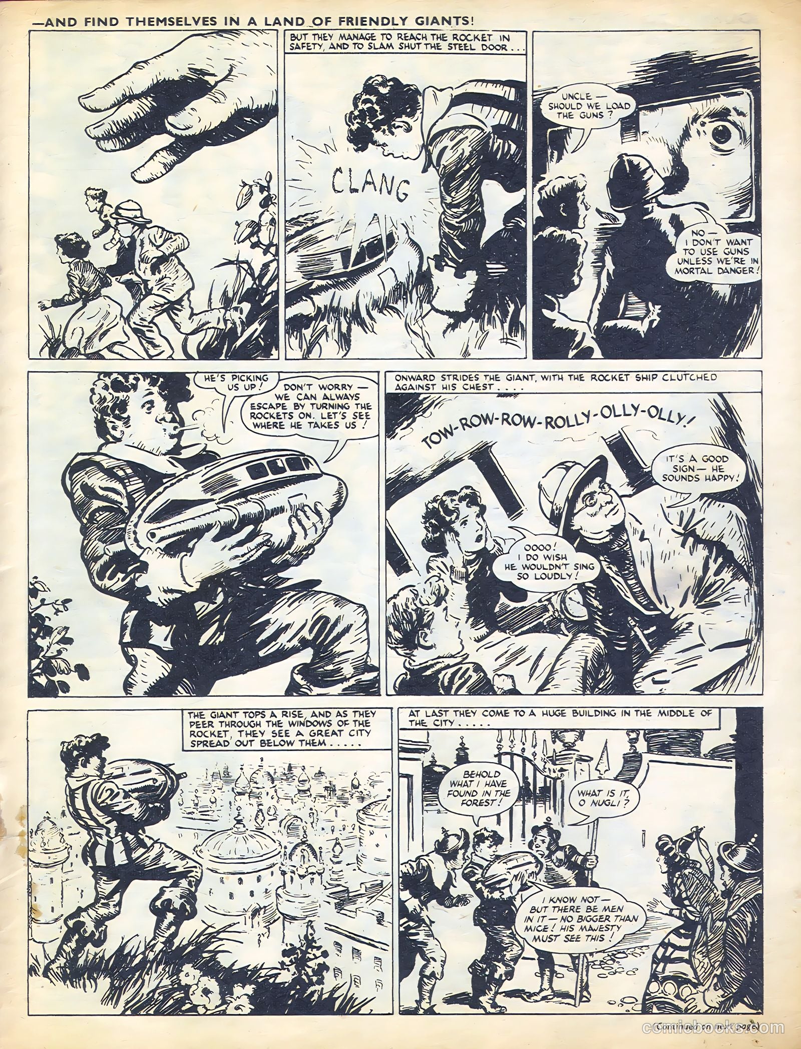 Comet #202 (1952) — page 3 of 20
