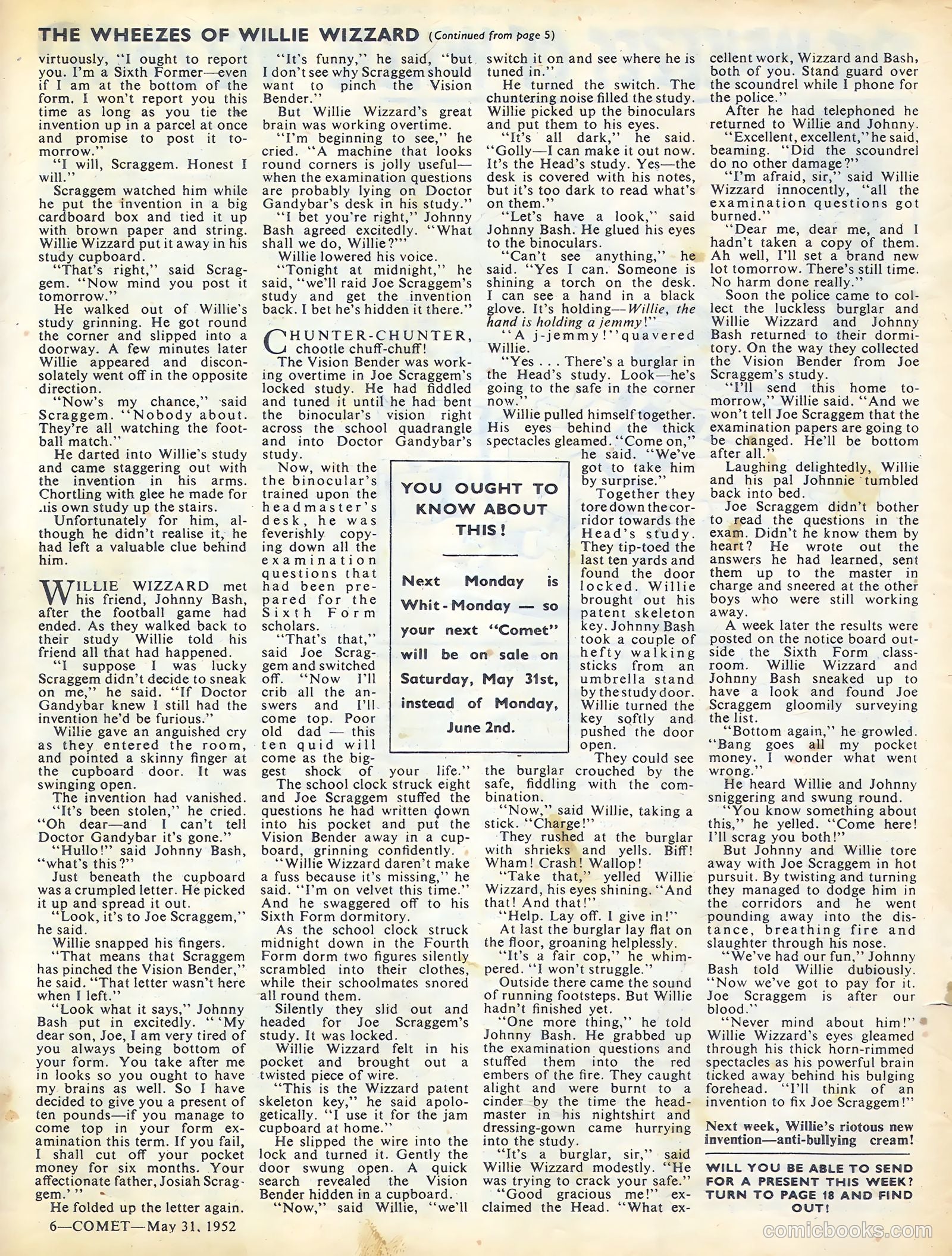 Comet #202 (1952) — page 6 of 20