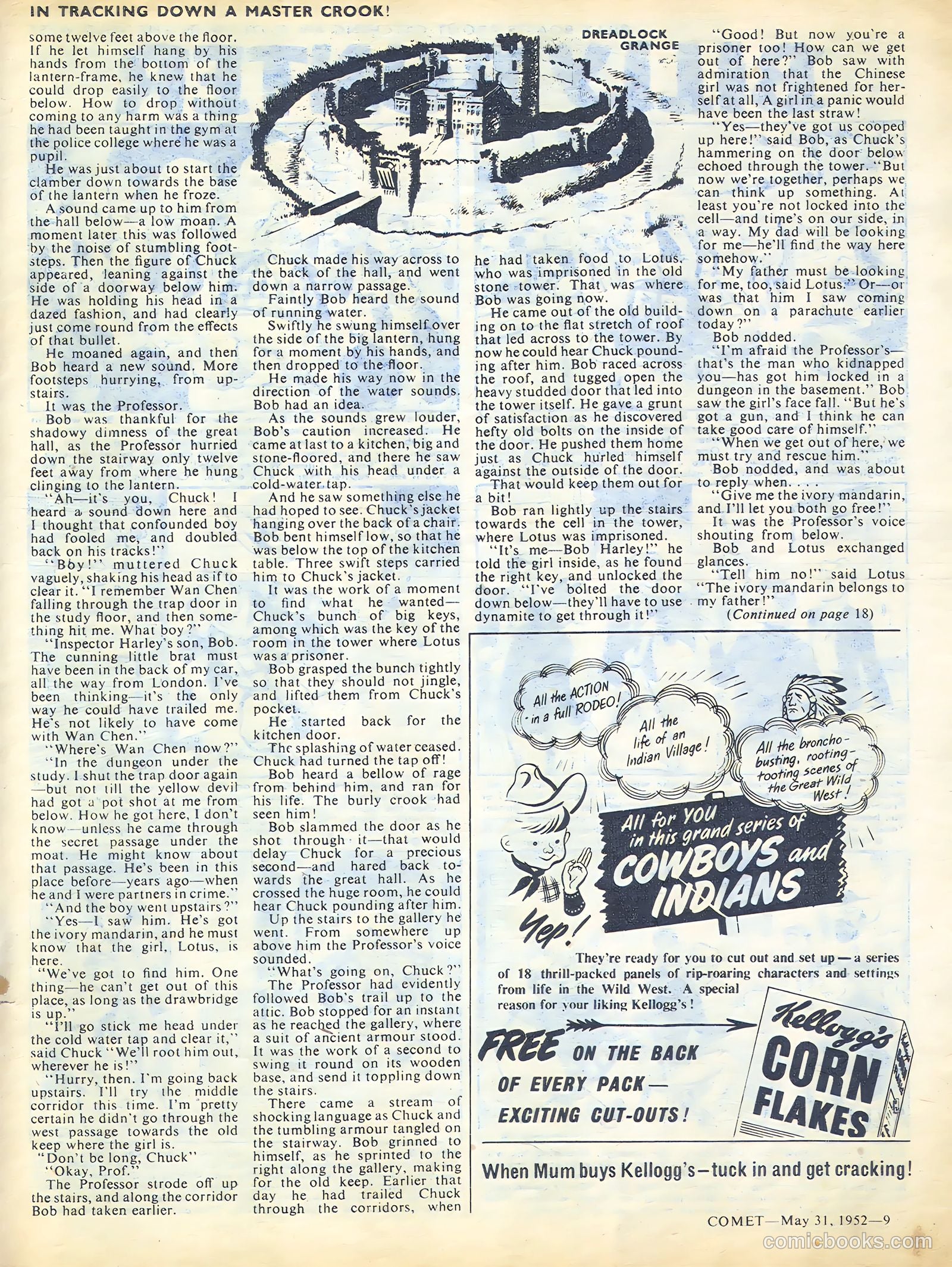 Comet #202 (1952) — page 9 of 20