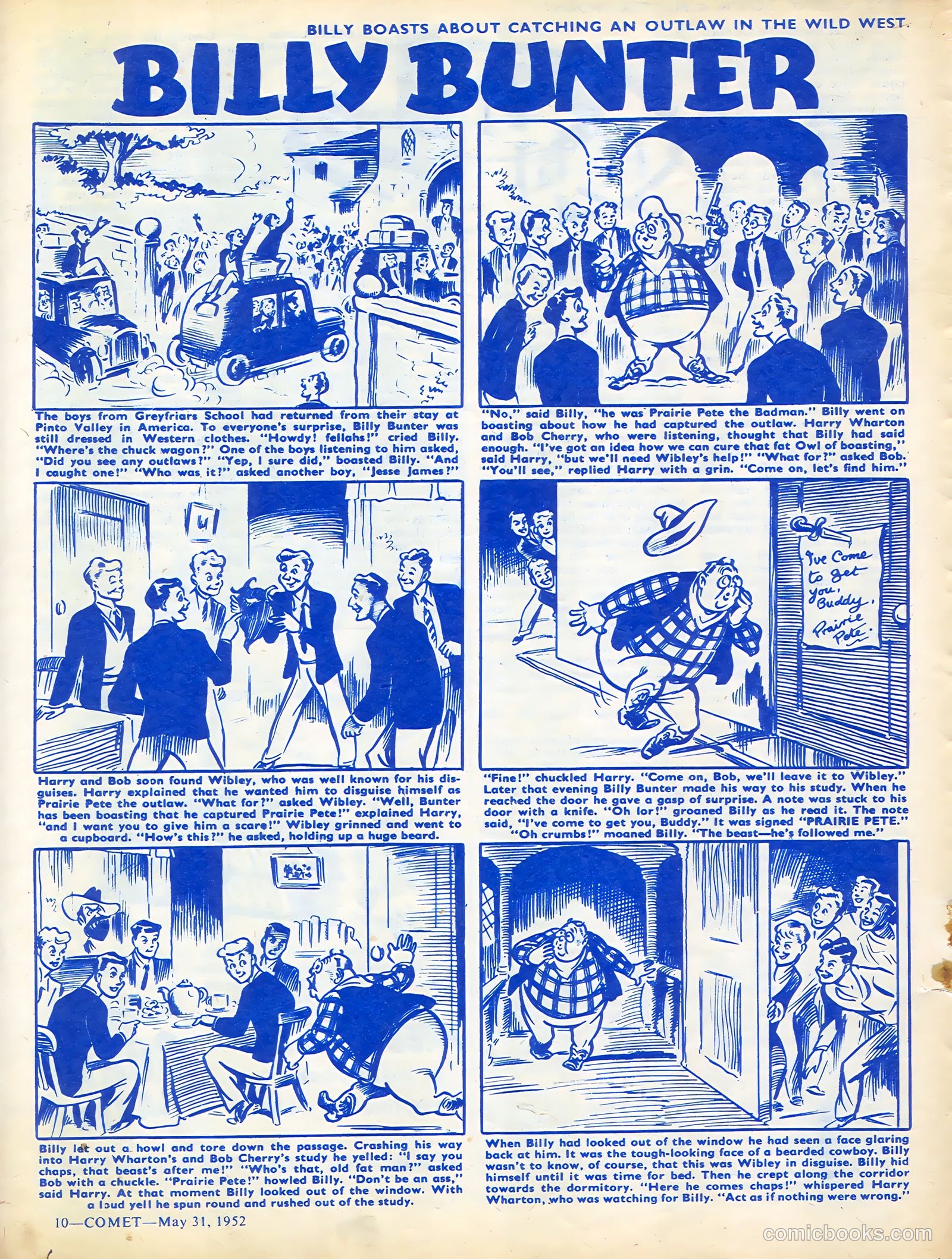 Comet #202 (1952) — page 10 of 20