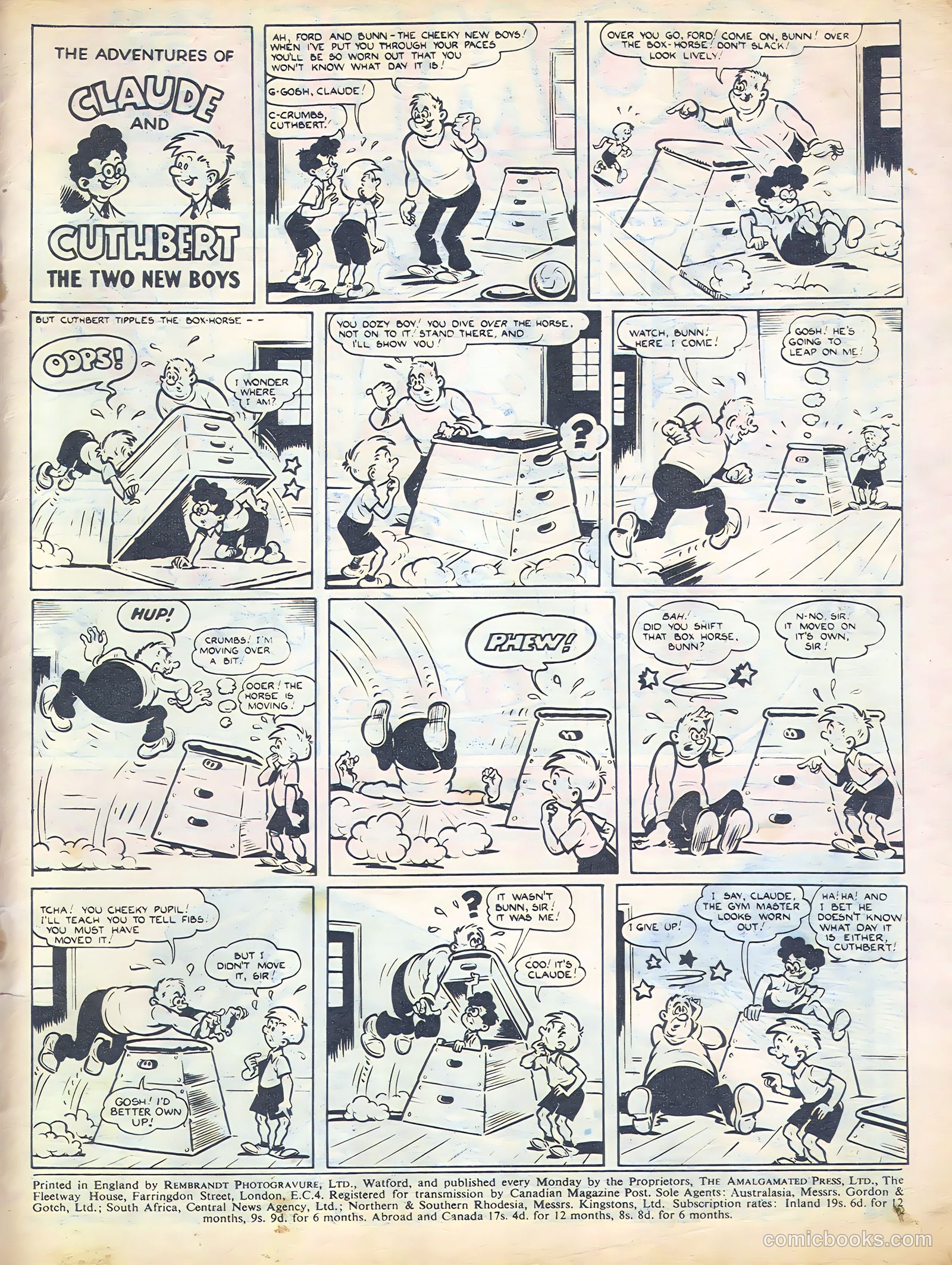 Comet #202 (1952) — page 19 of 20