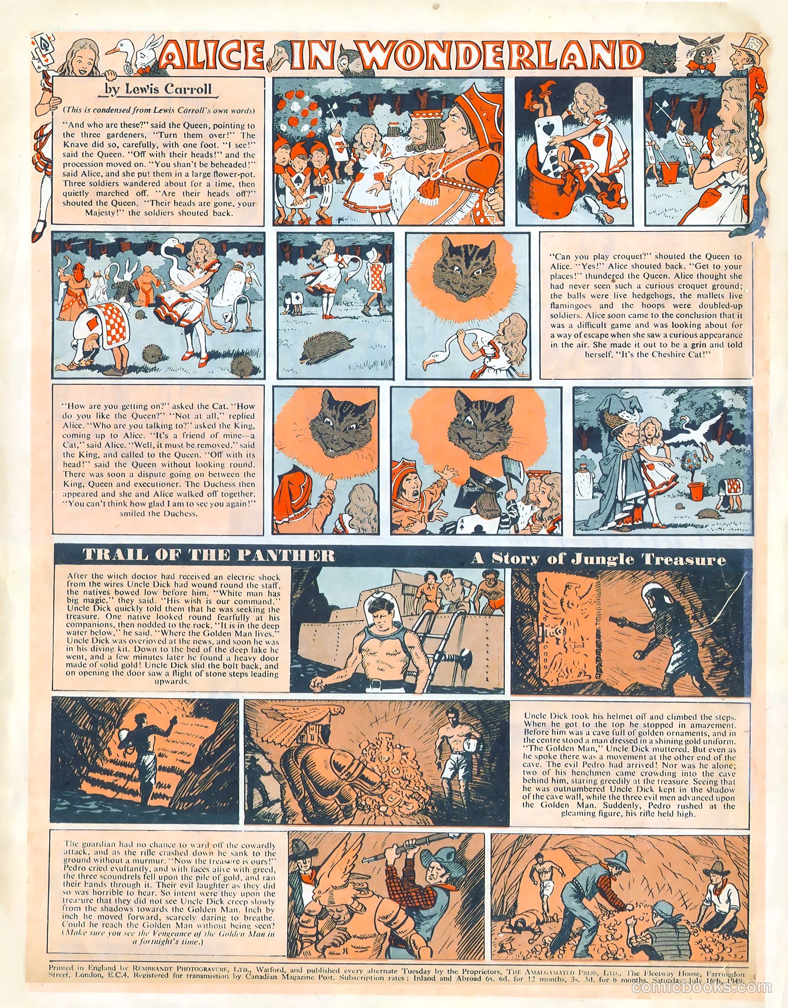 Comet #74 (1949) — page 7 of 7