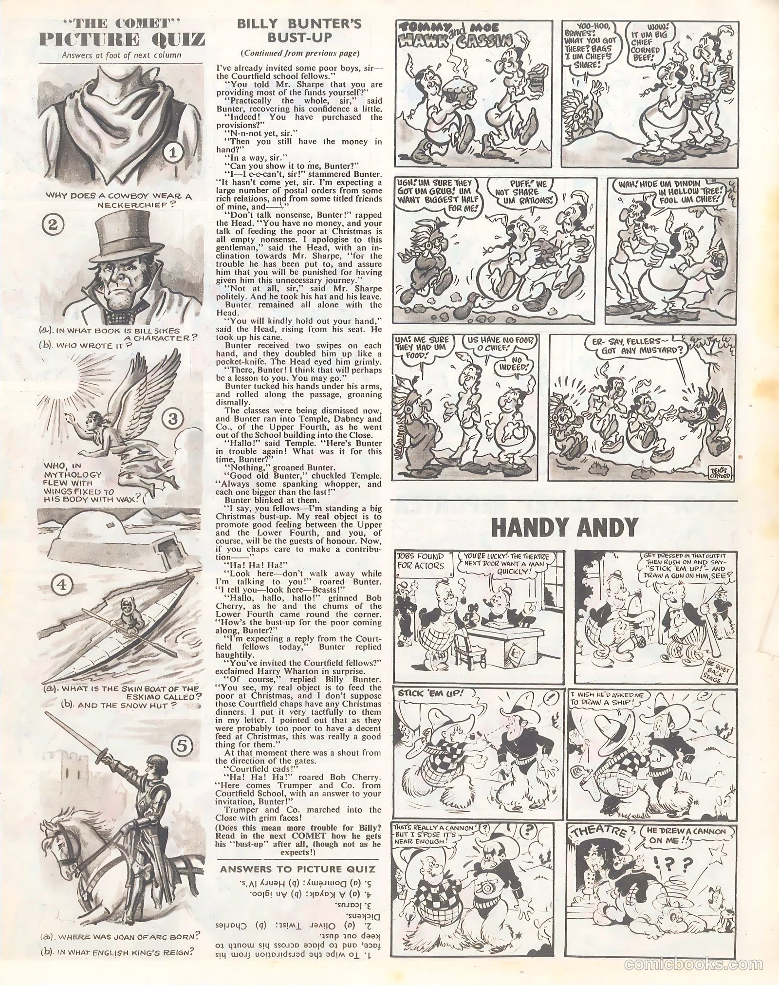 Comet #87 (1950) — page 3 of 7
