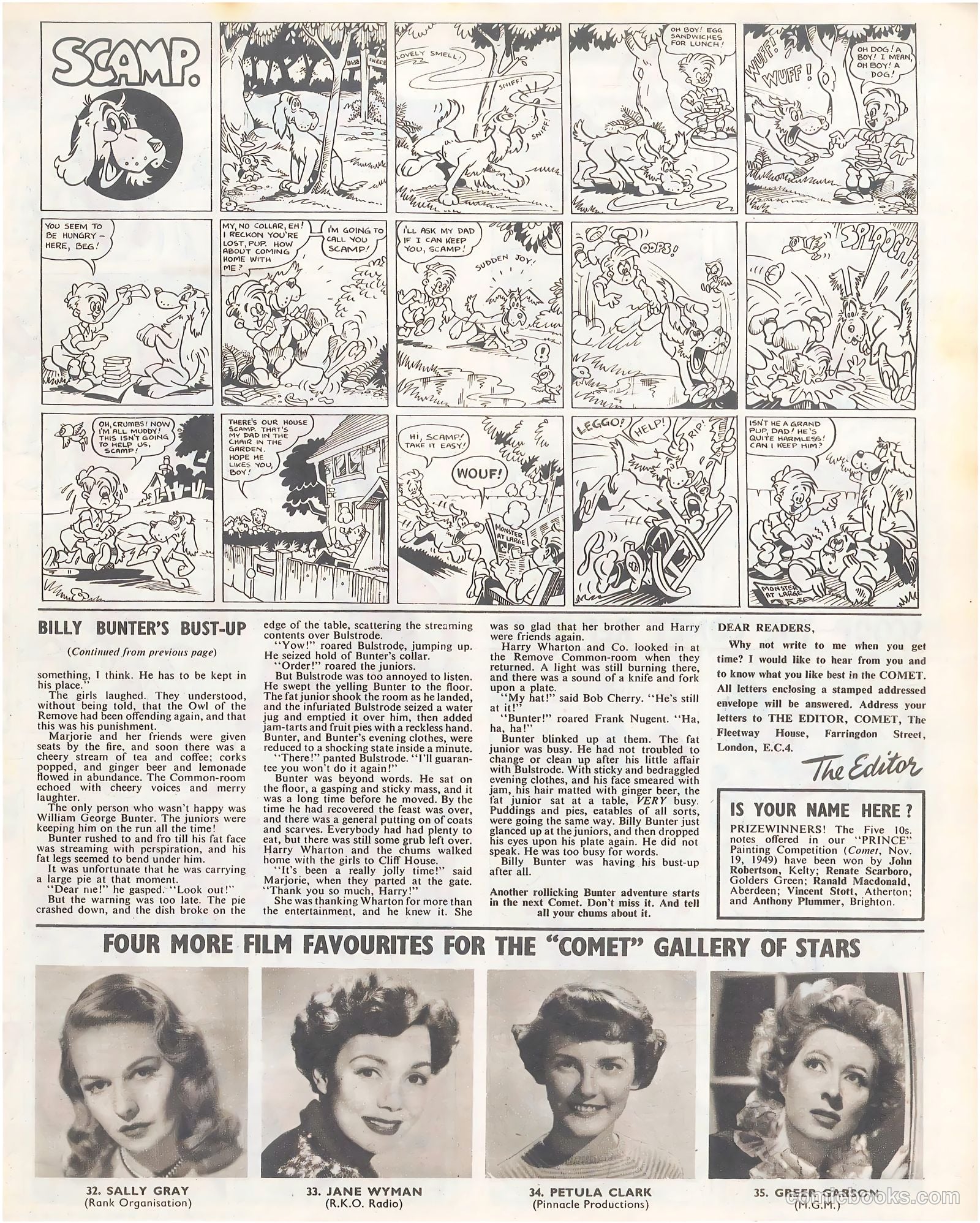 Comet #88 (1950) — page 3 of 7