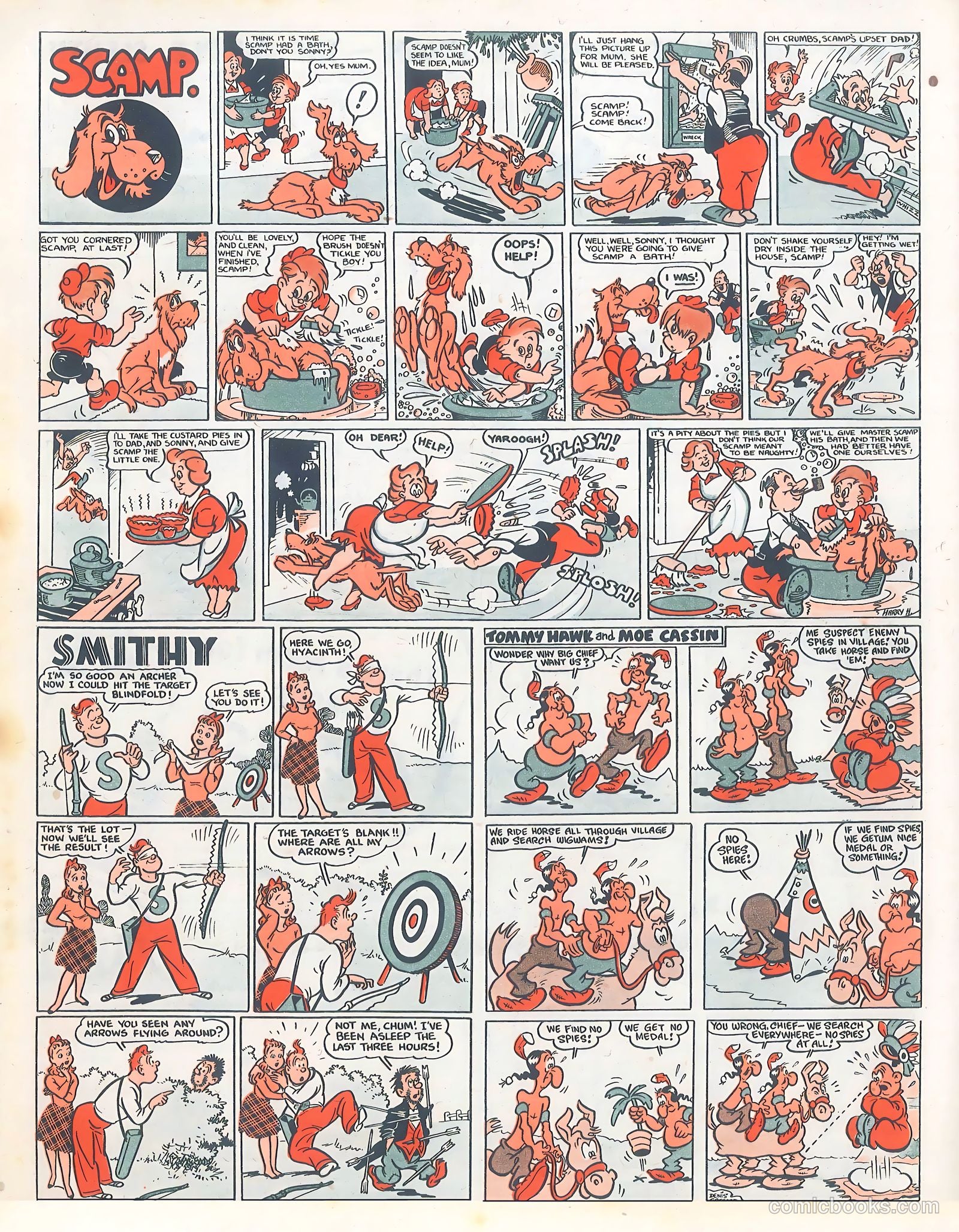 Comet #90 (1950) — page 4 of 8