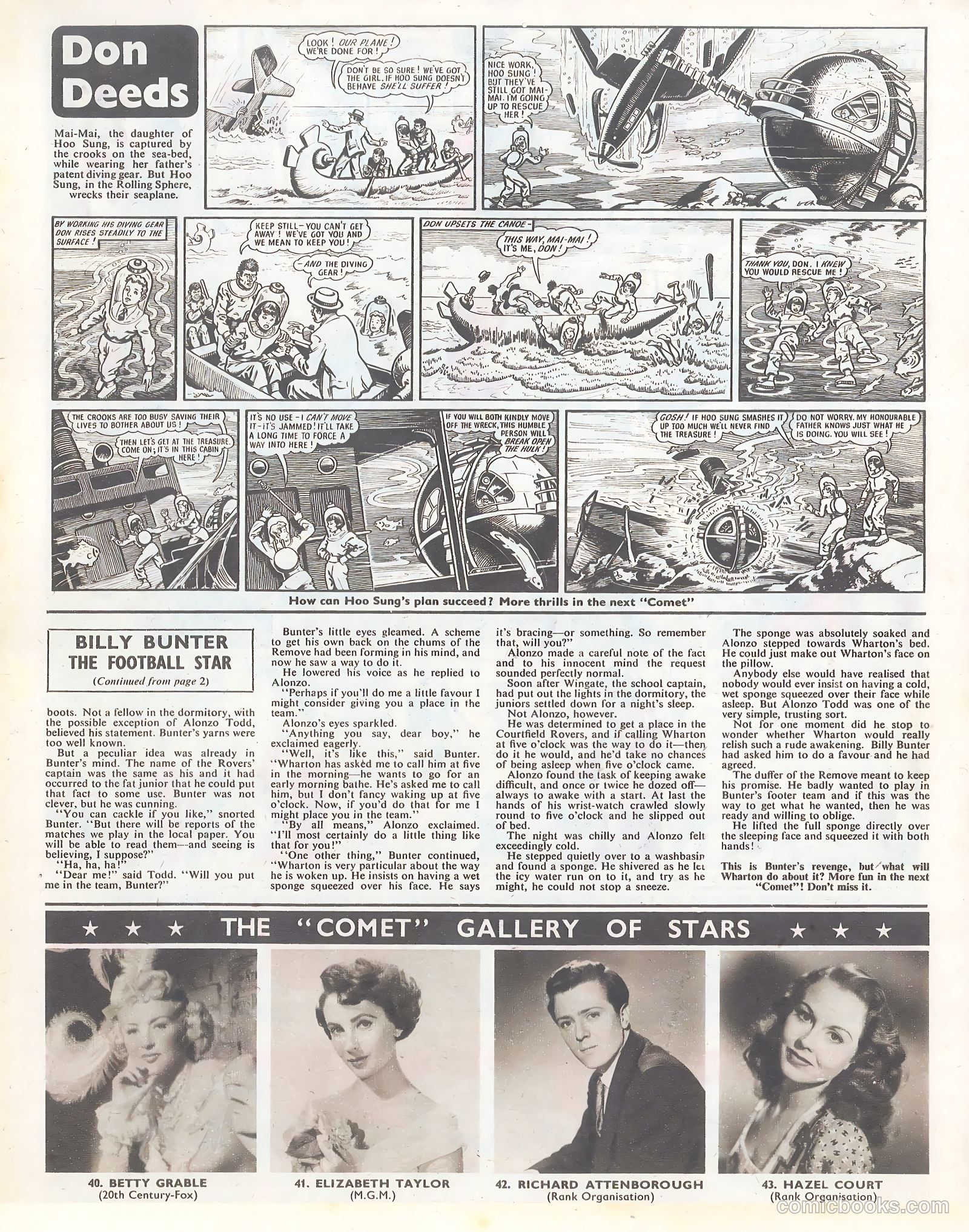Comet #90 (1950) — page 7 of 8