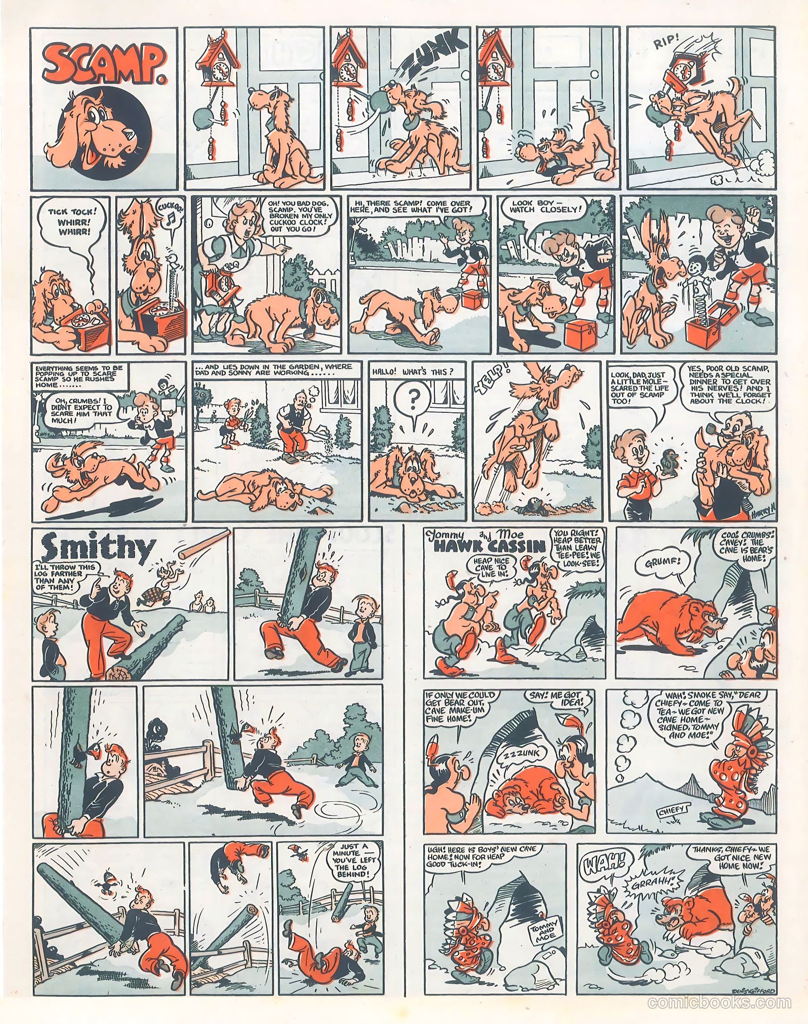 Comet #91 (1950) — page 4 of 8