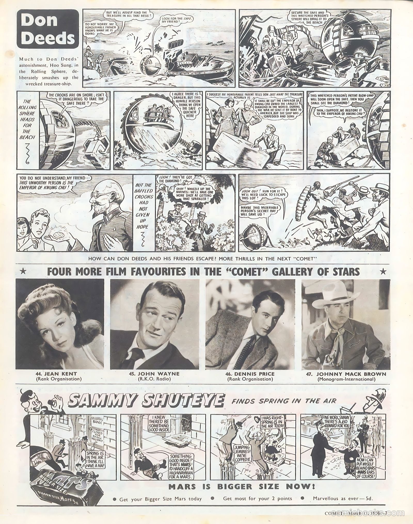 Comet #91 (1950) — page 7 of 8