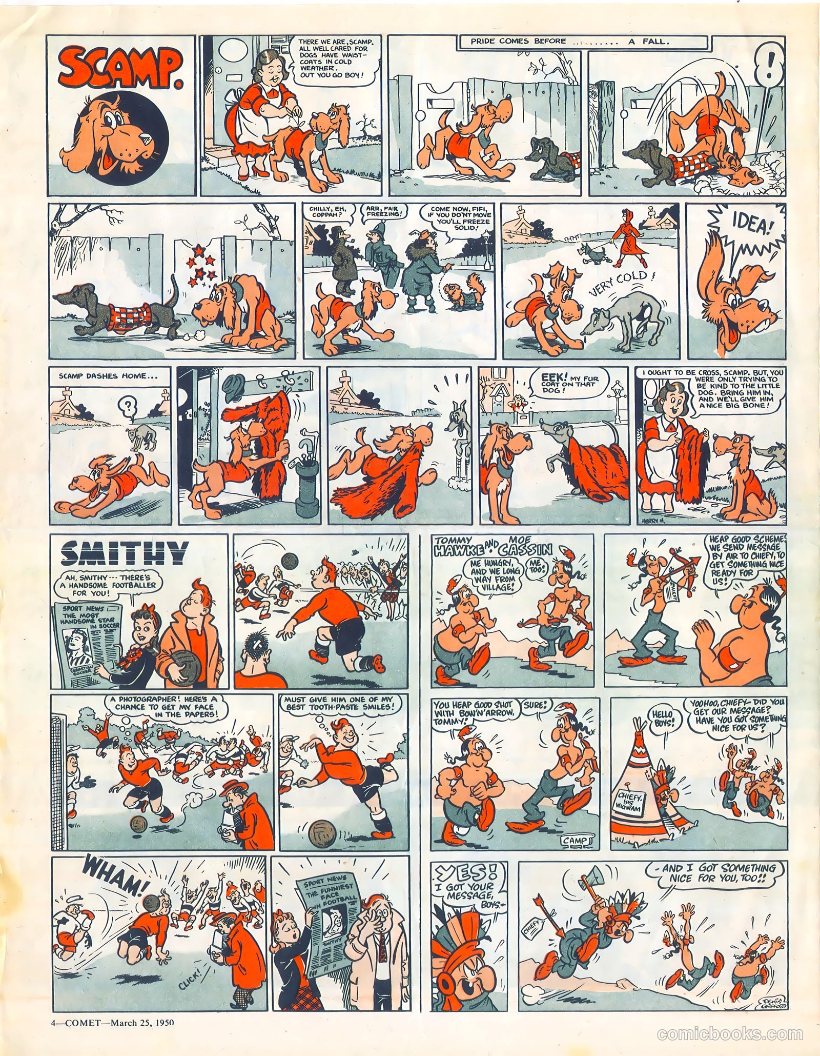 Comet #92 (1950) — page 4 of 8