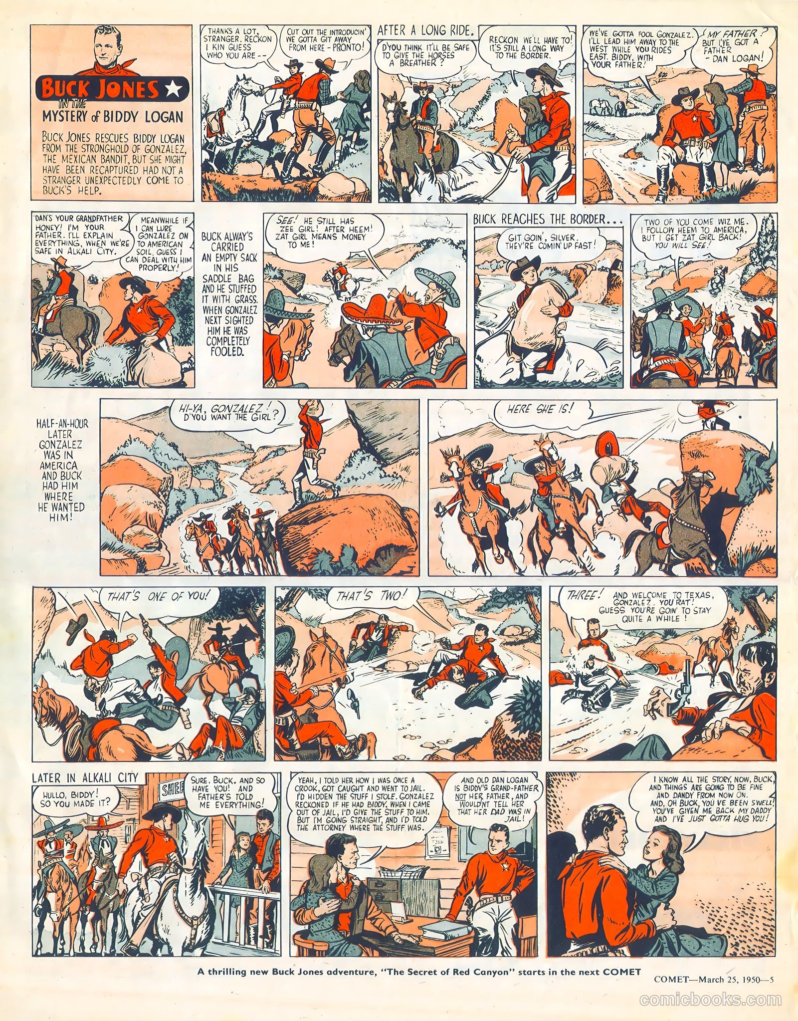 Comet #92 (1950) — page 5 of 8