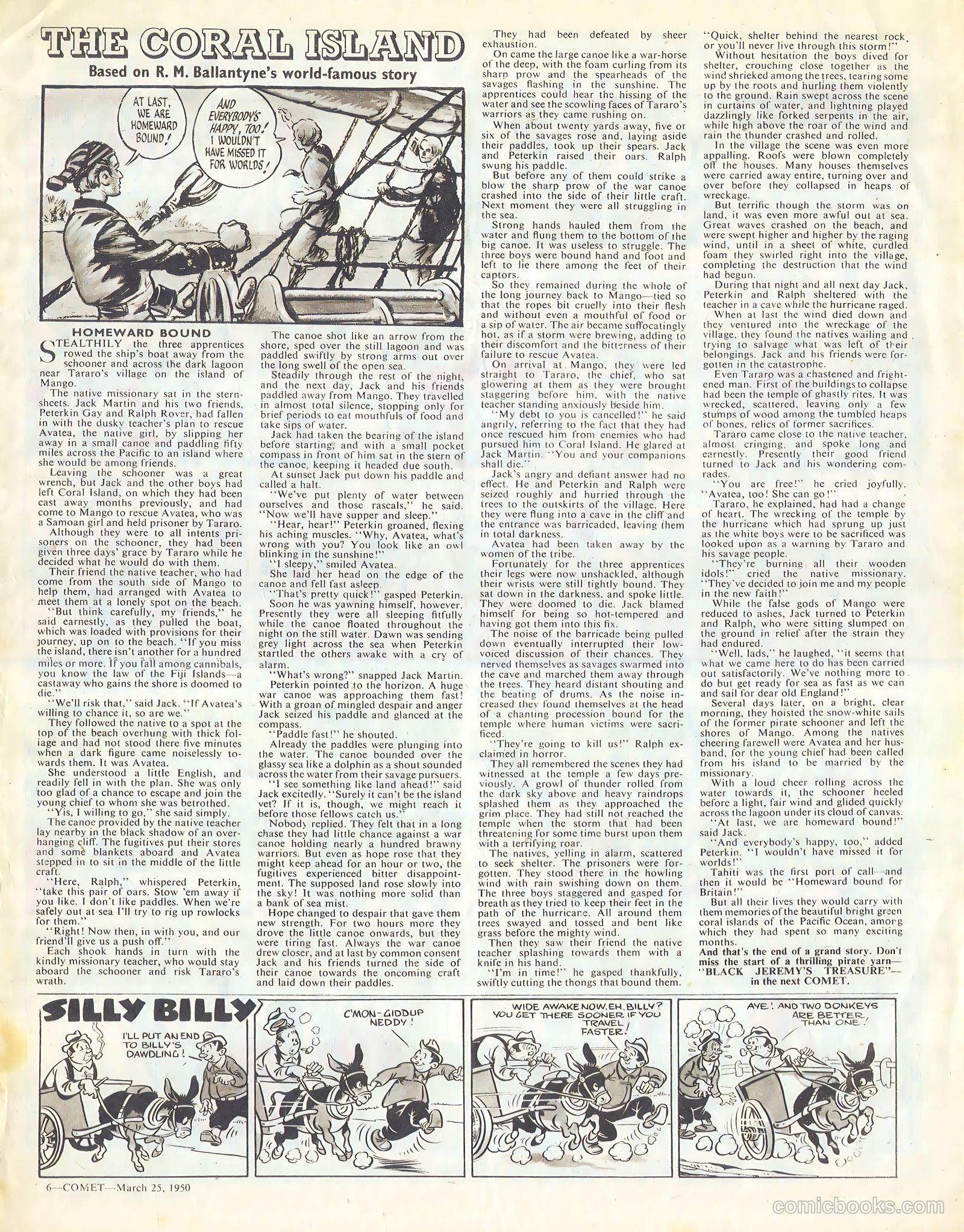 Comet #92 (1950) — page 6 of 8