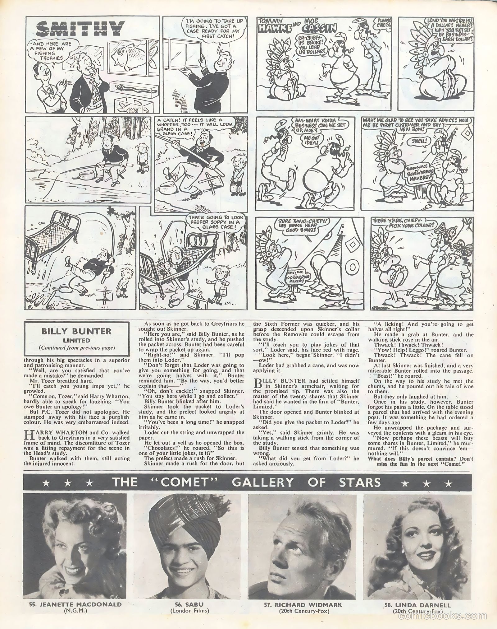 Comet #94 (1950) — page 3 of 8