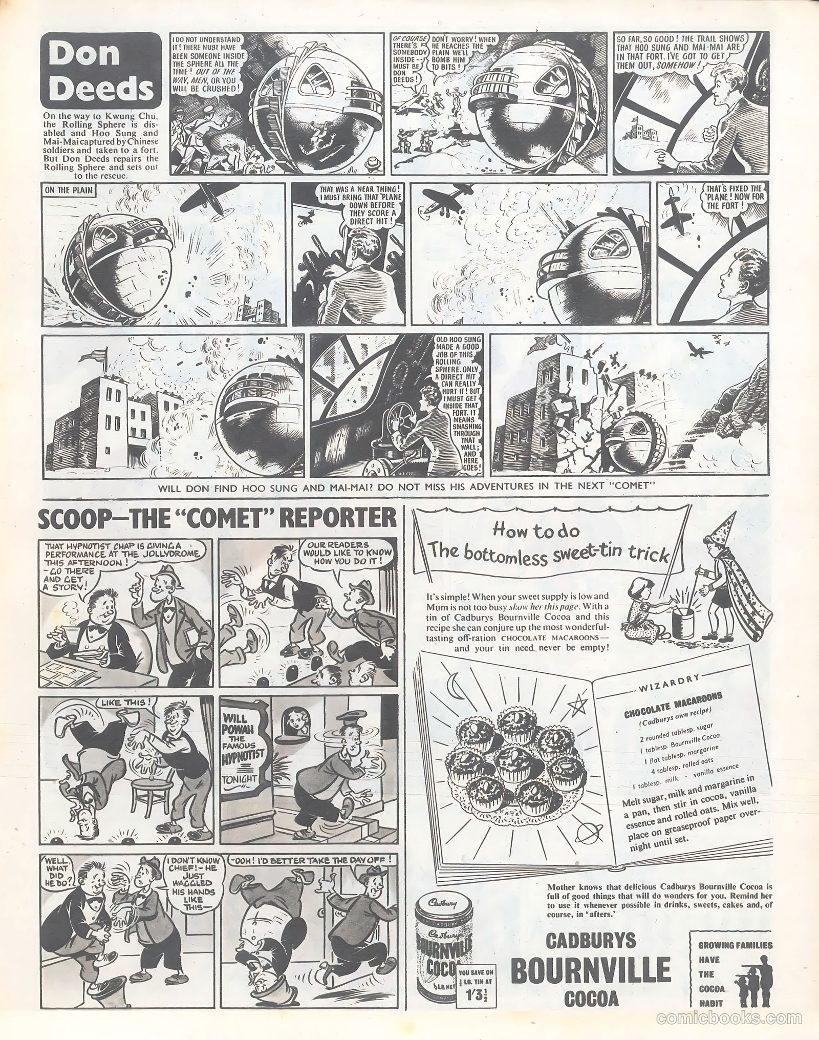 Comet #94 (1950) — page 7 of 8