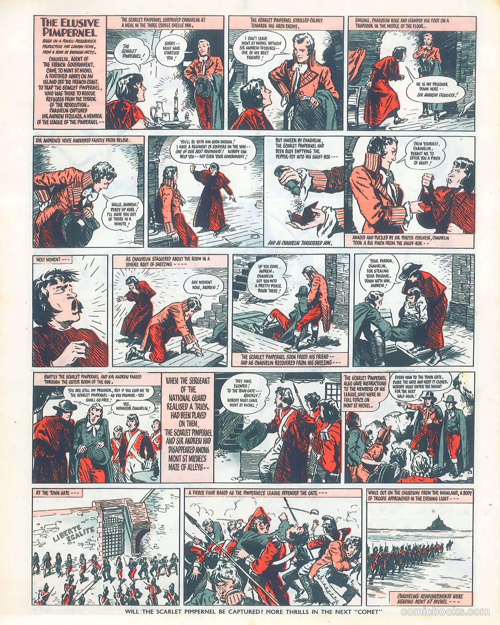 Comet #94 (1950) — page 8 of 8