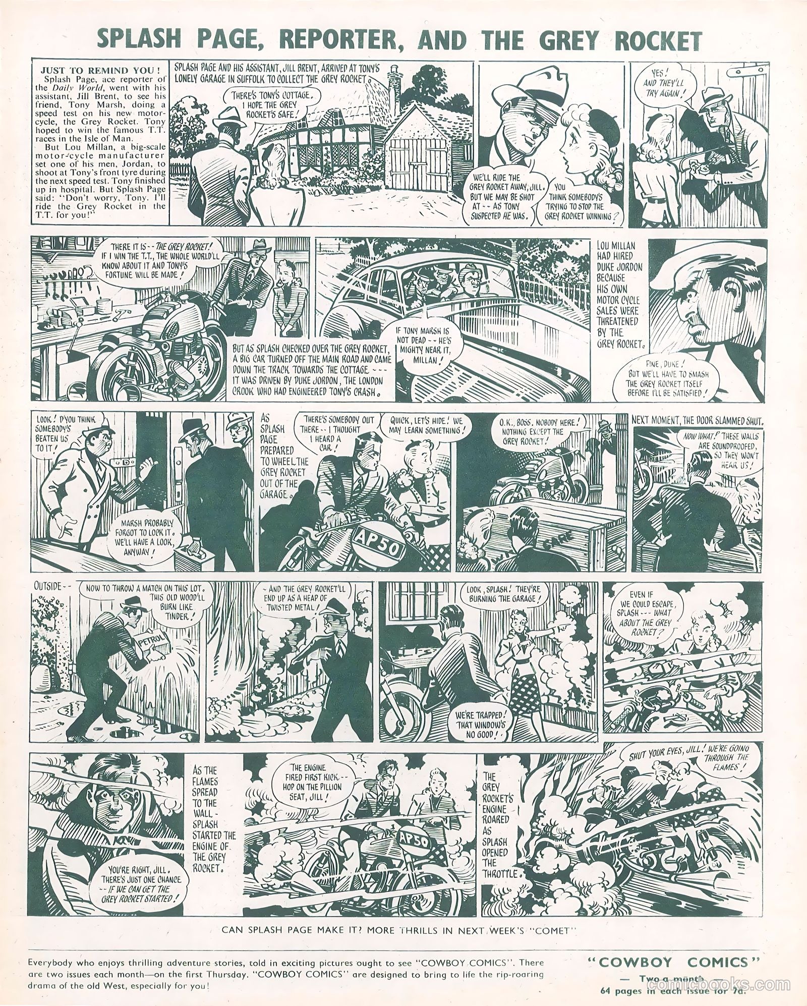 Comet #96 (1950) — page 3 of 11