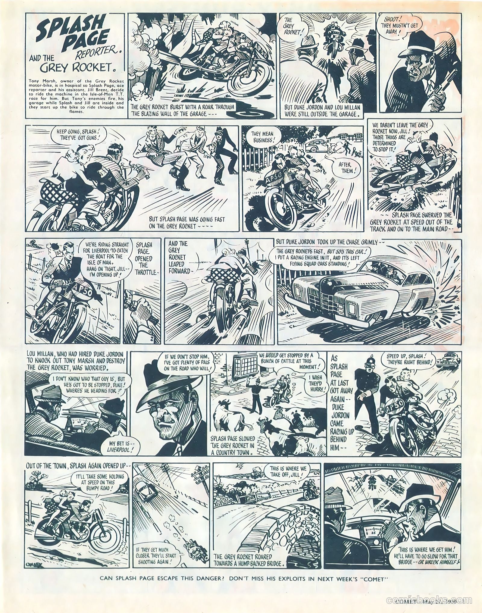 Comet #97 (1950) — page 3 of 8