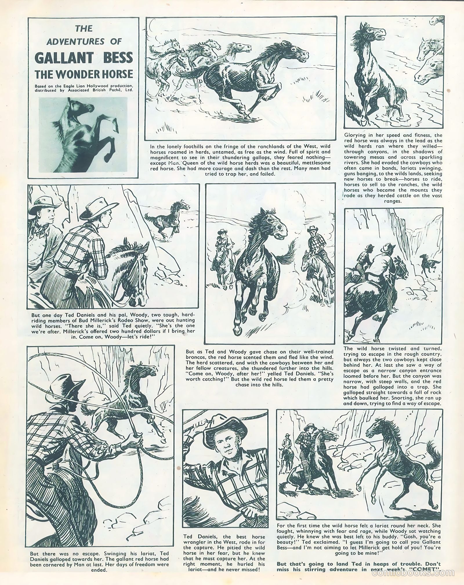 Comet #98 (1950) — page 6 of 8