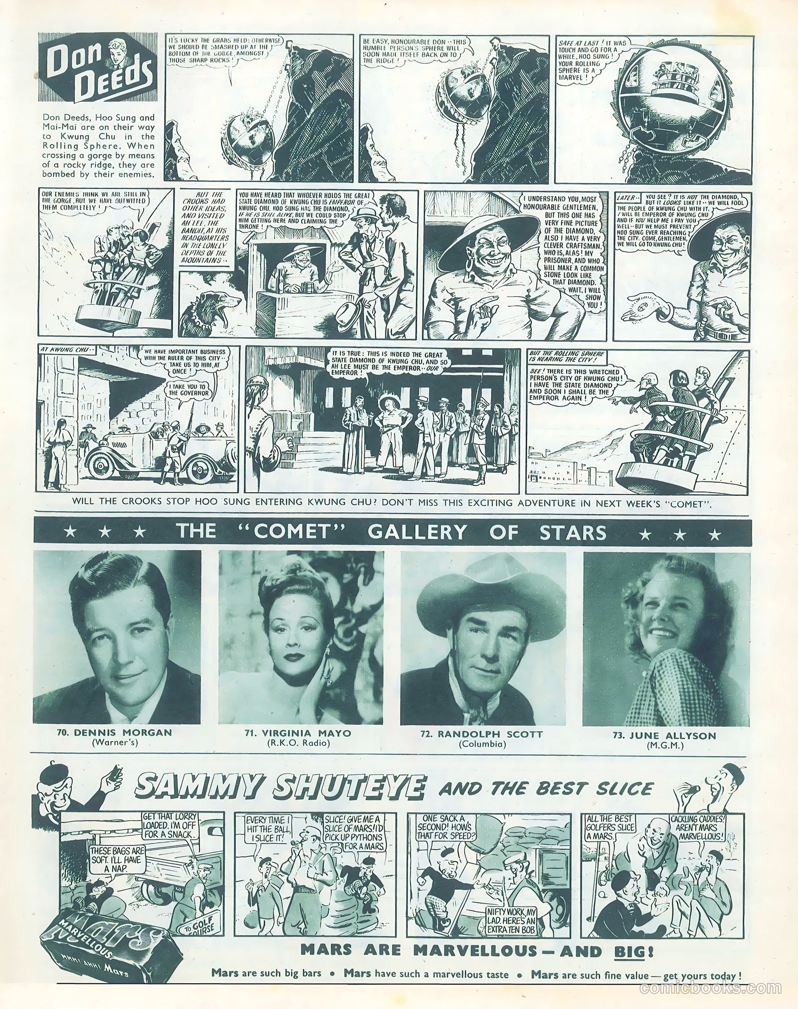 Comet #98 (1950) — page 7 of 8
