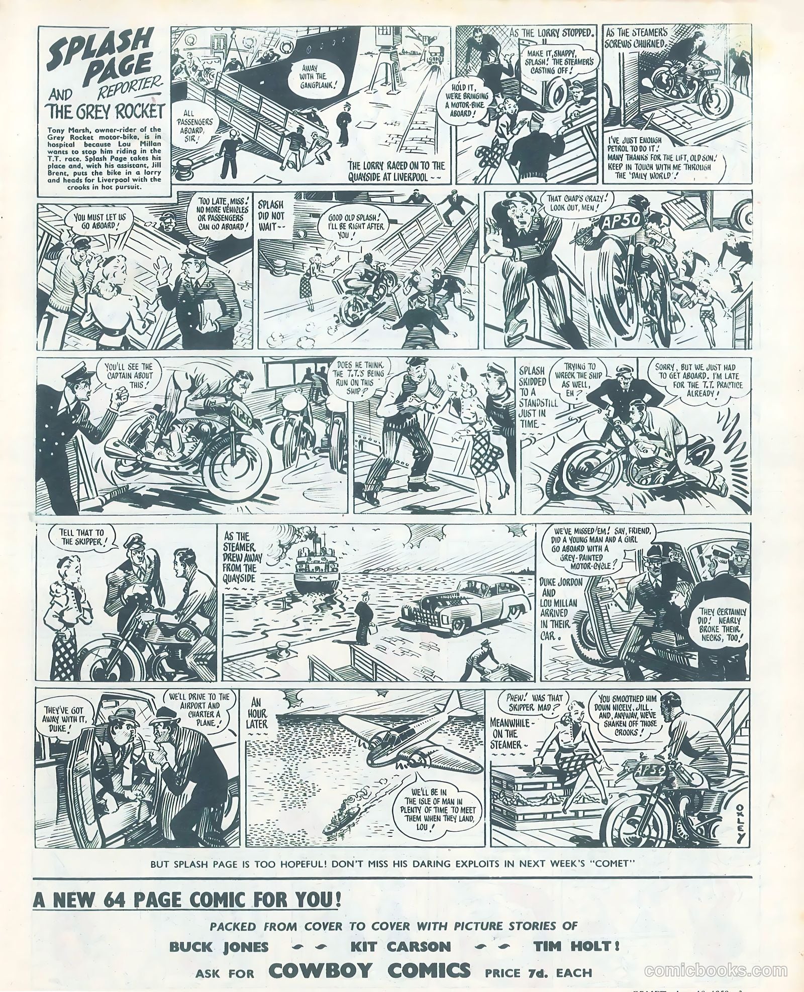 Comet #99 (1950) — page 3 of 8