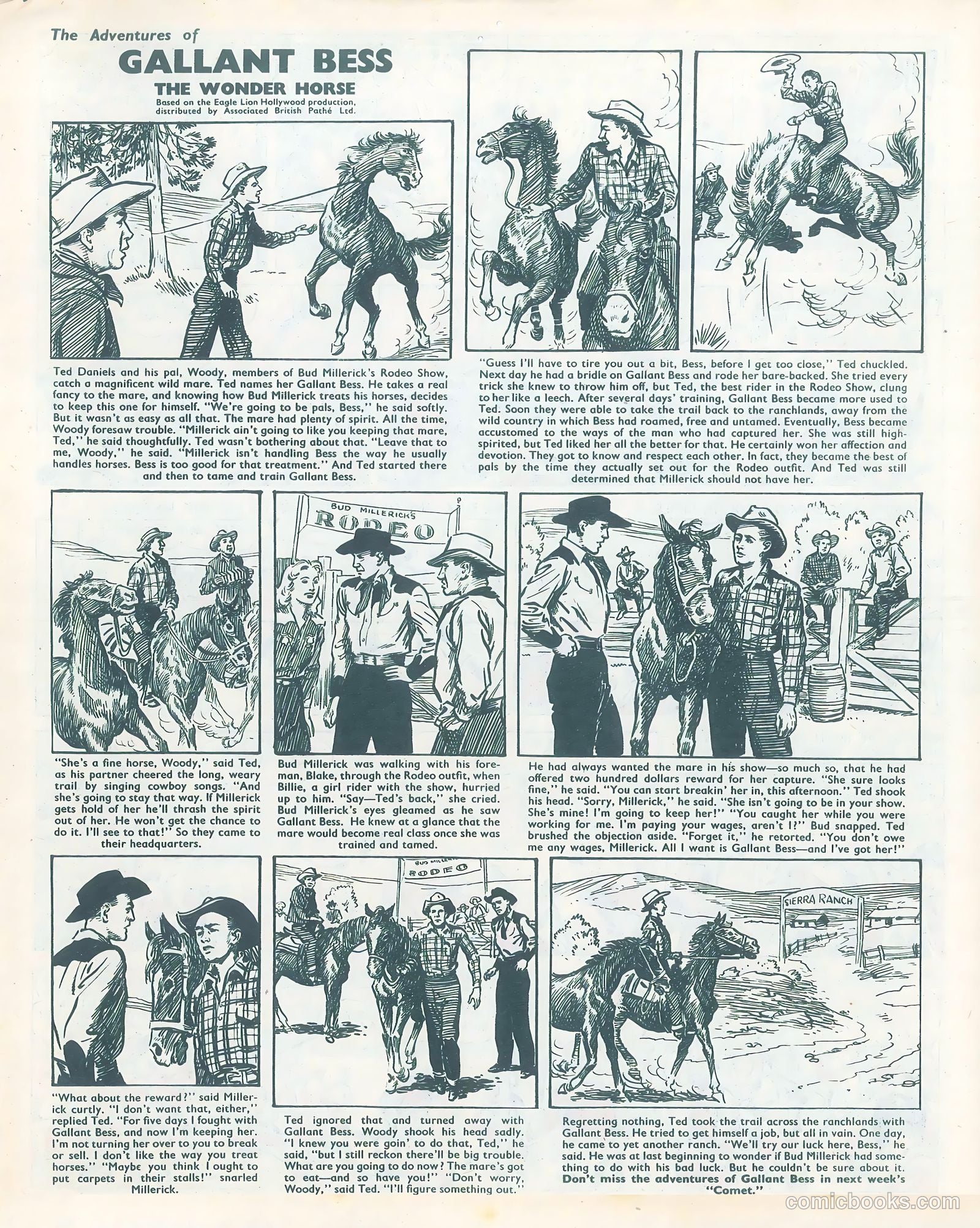 Comet #99 (1950) — page 6 of 8