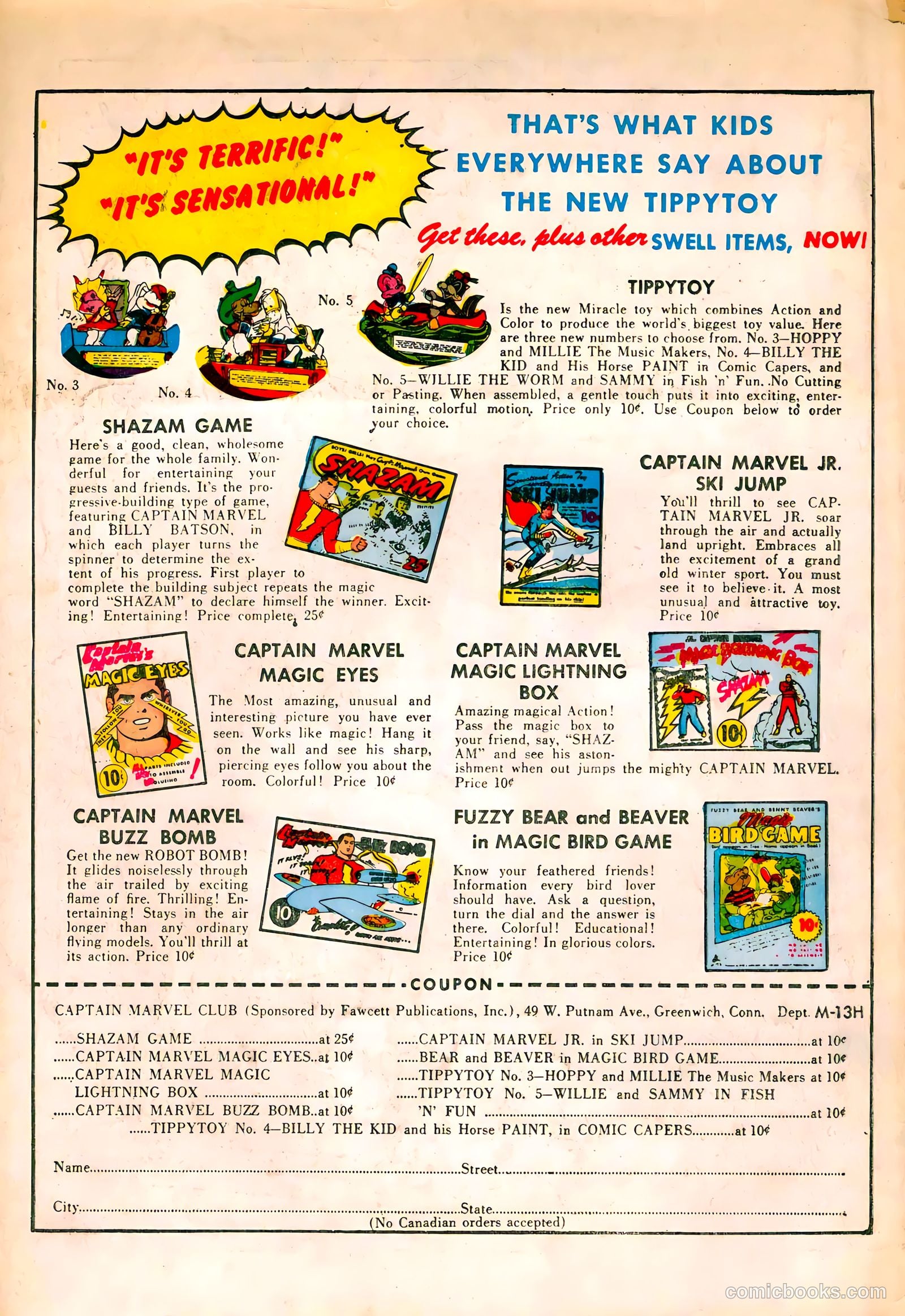 Comic Comics #1 (1946) — page 38 of 38
