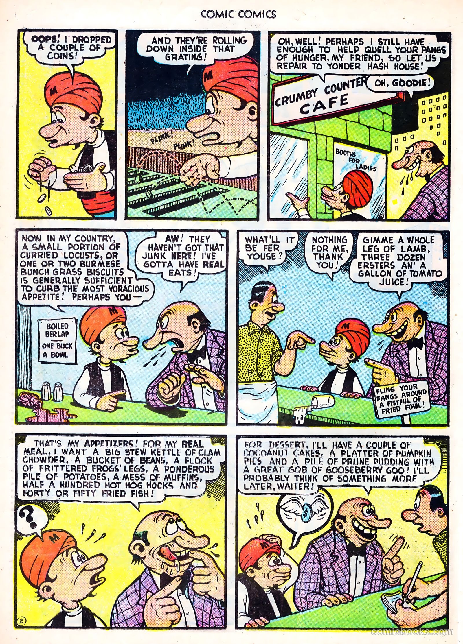 Comic Comics #2 (1946) — page 34 of 55