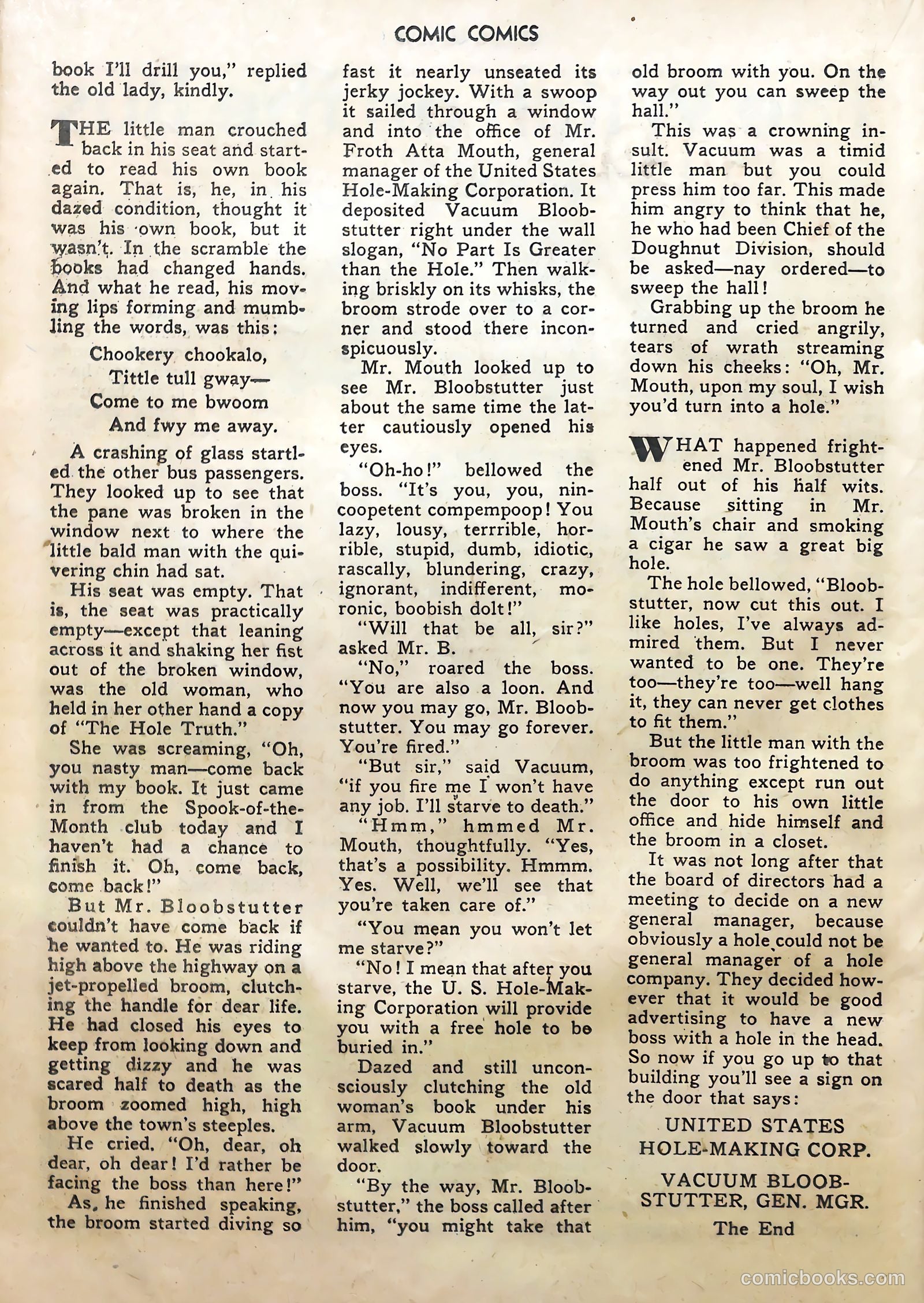 Comic Comics #3 (1946) — page 34 of 52