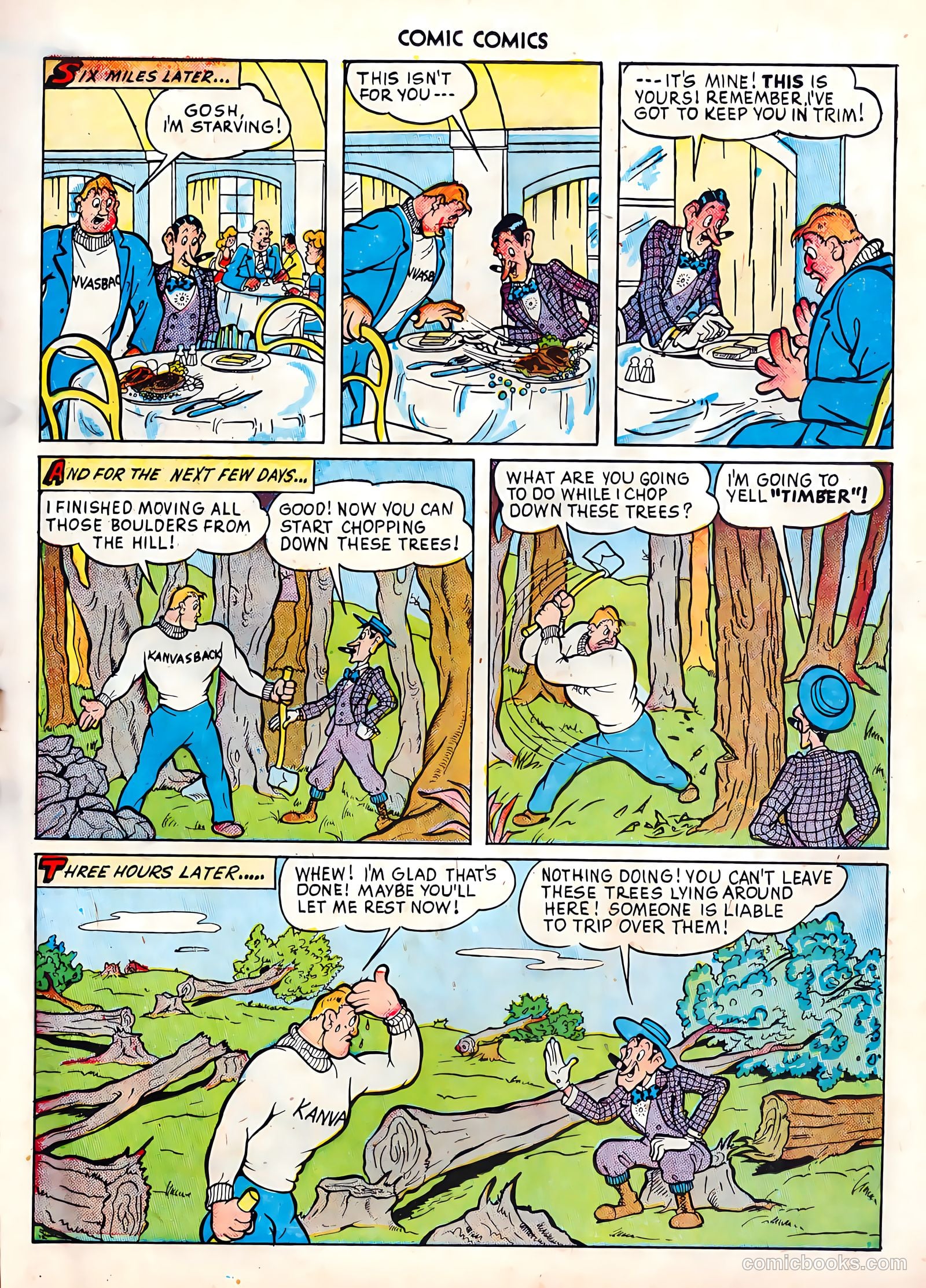 Comic Comics #4 (1946) — page 25 of 52