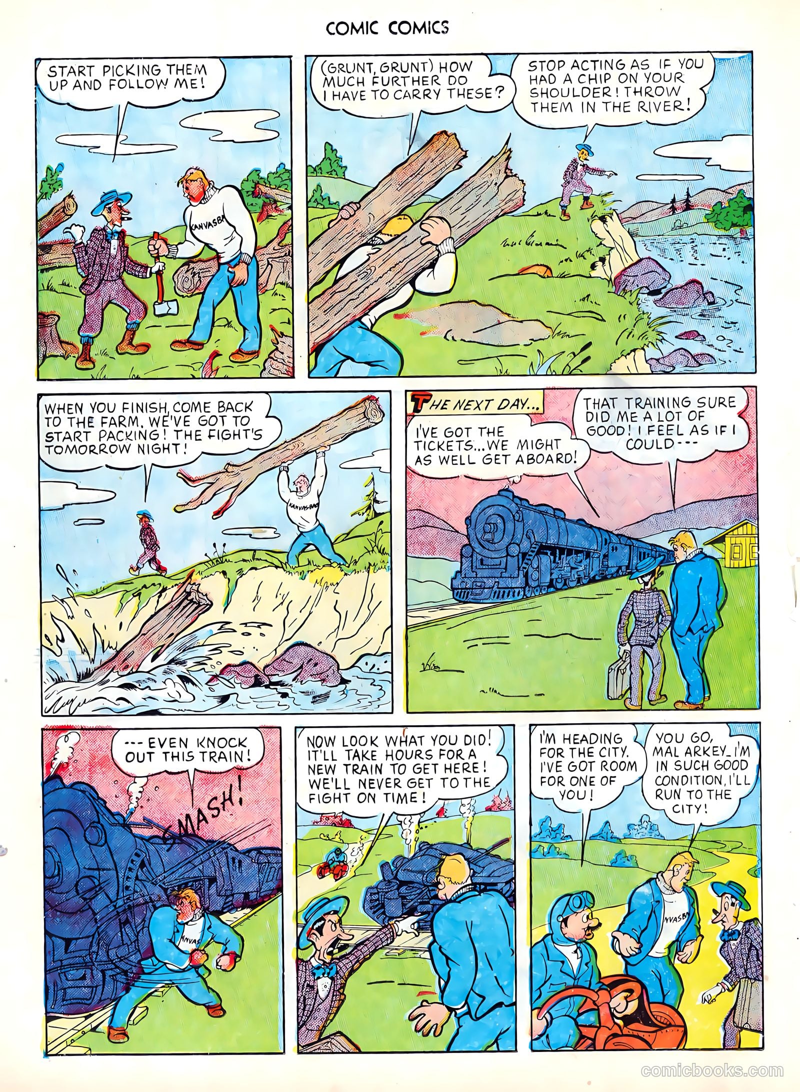 Comic Comics #4 (1946) — page 26 of 52