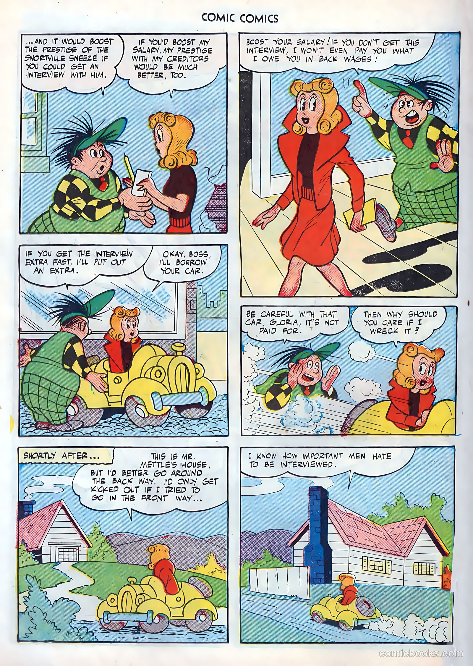 Comic Comics #4 (1946) — page 30 of 52