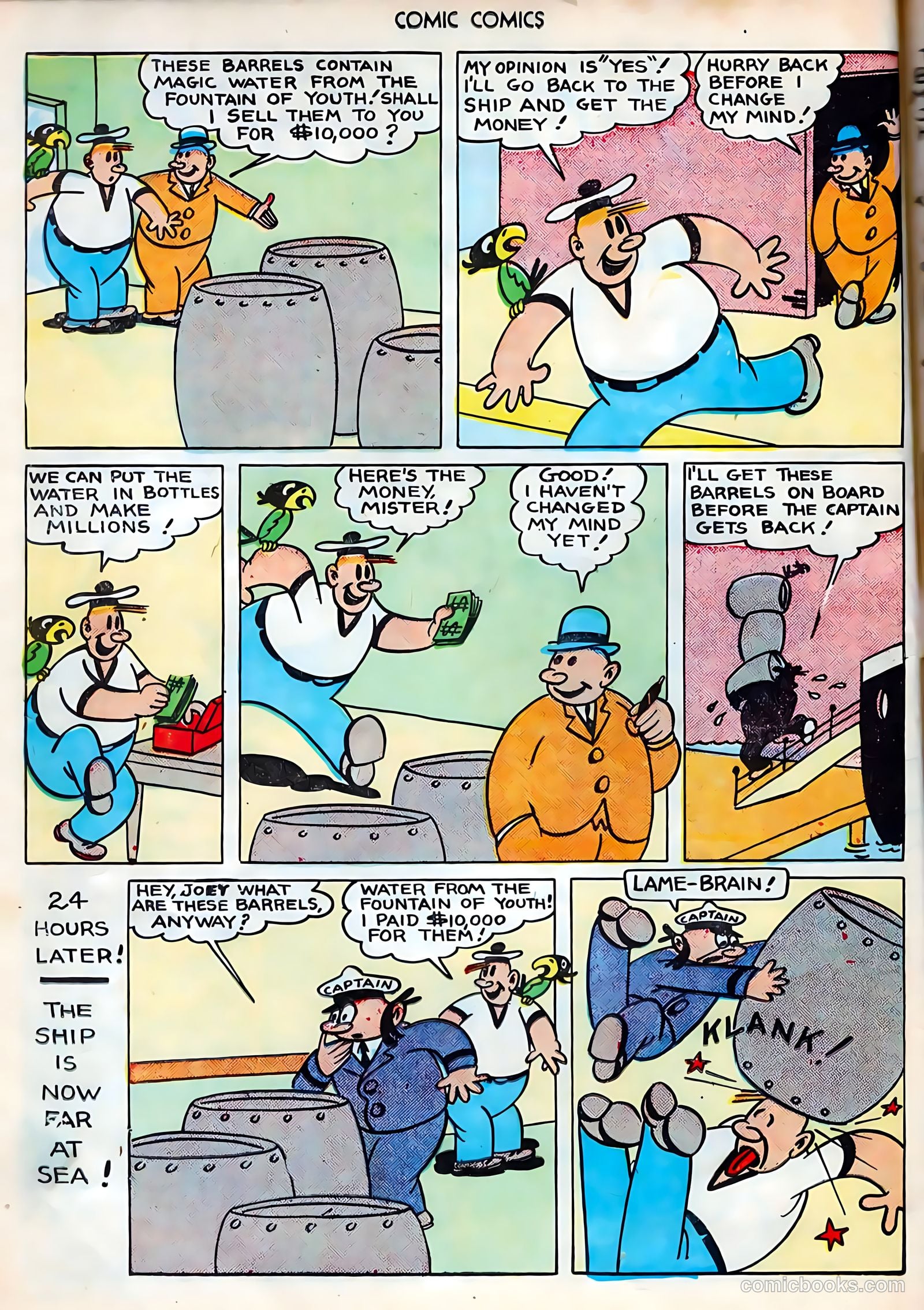 Comic Comics #5 (1946) — page 18 of 52