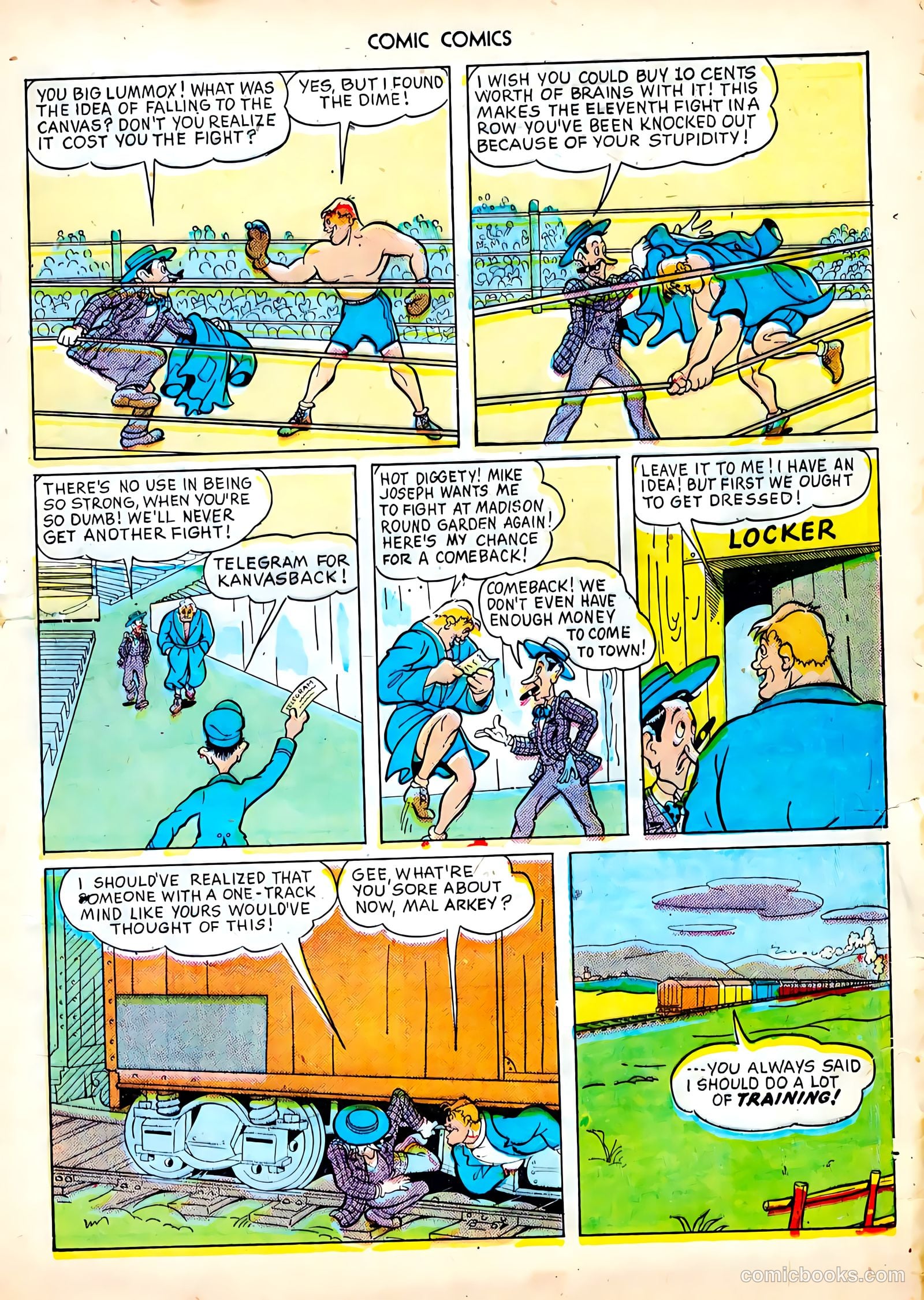 Comic Comics #5 (1946) — page 25 of 52