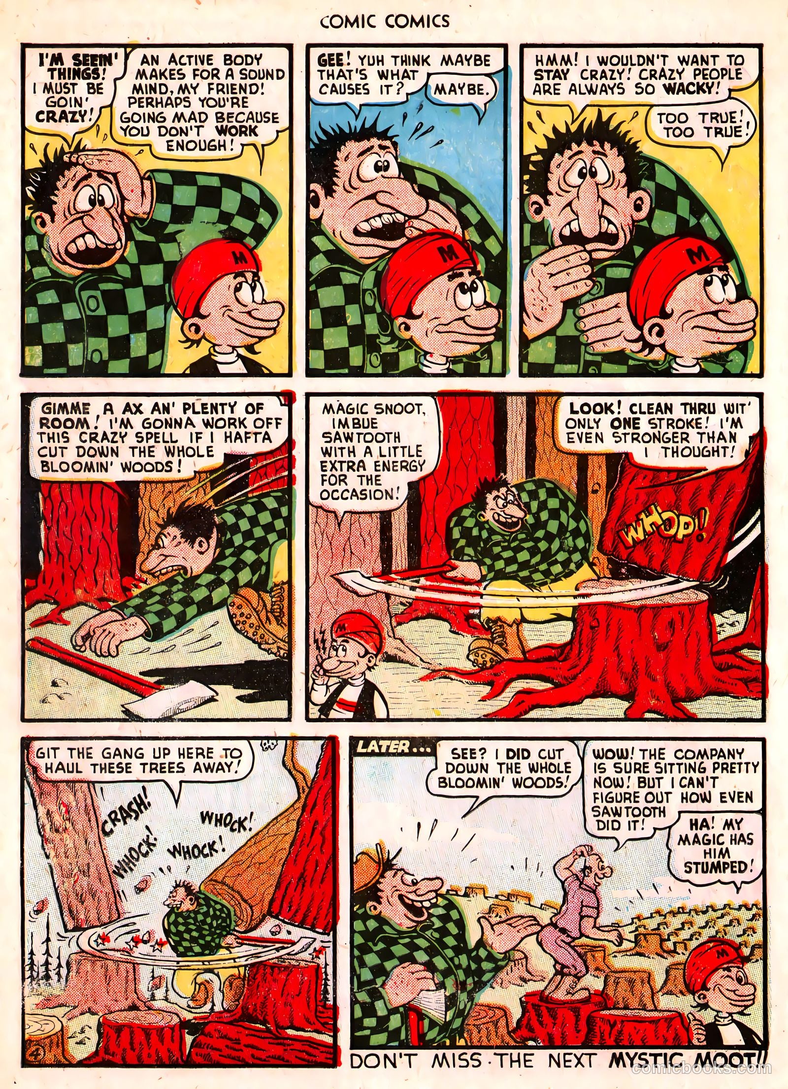 Comic Comics #6 (1946) — page 14 of 53