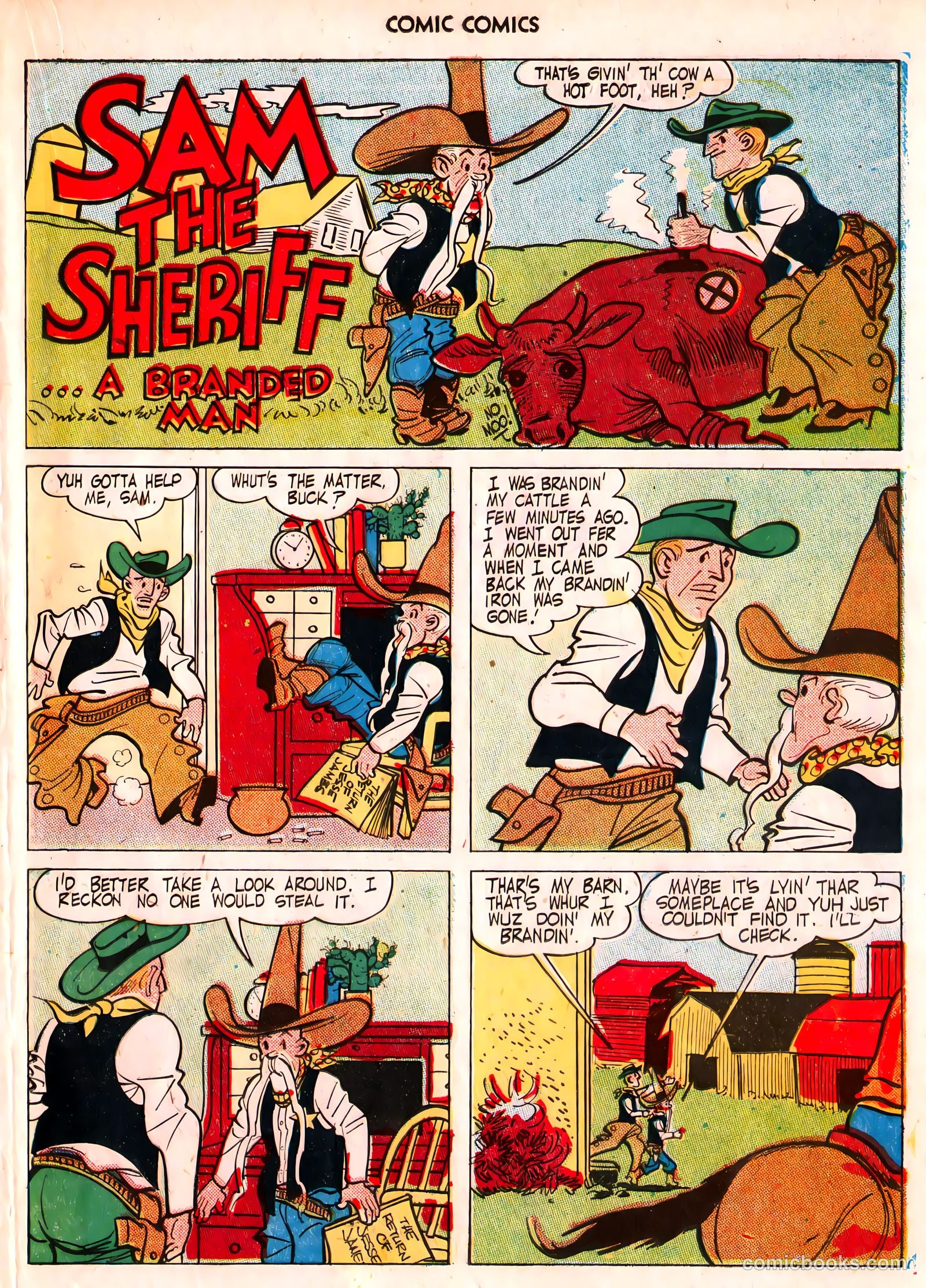Comic Comics #6 (1946) — page 35 of 53